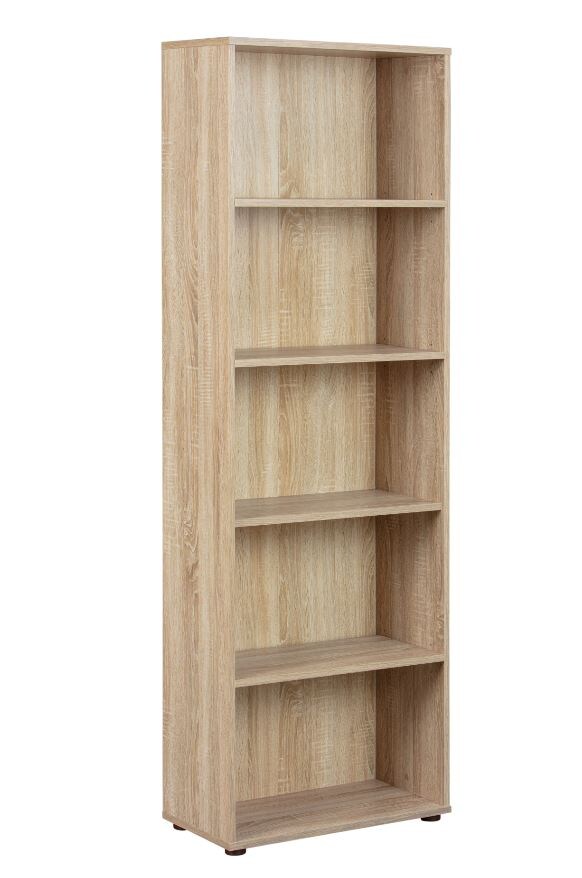 Inter Link Bücherregal Arco mit 5 Fächern - versch. Ausführungen - Sonoma Eiche