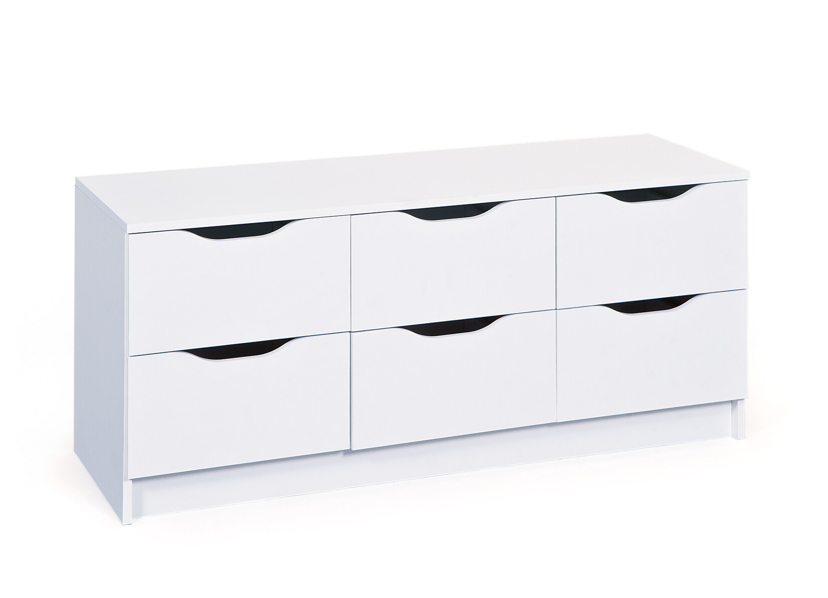 Inter Link Kommode Westphalen 6 Schubladen – Weiss | 04010340194167