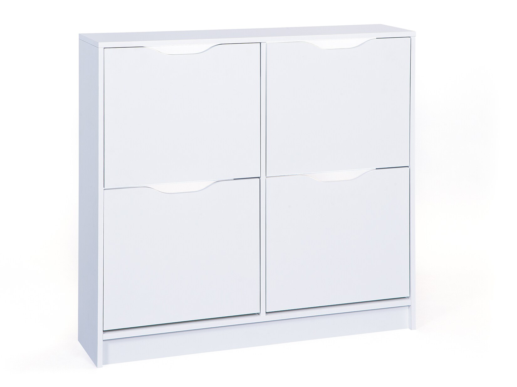 Inter Link Schuhschrank Schuhkipper Westphalen – 4 Klapptüren weiss | 04010340190428