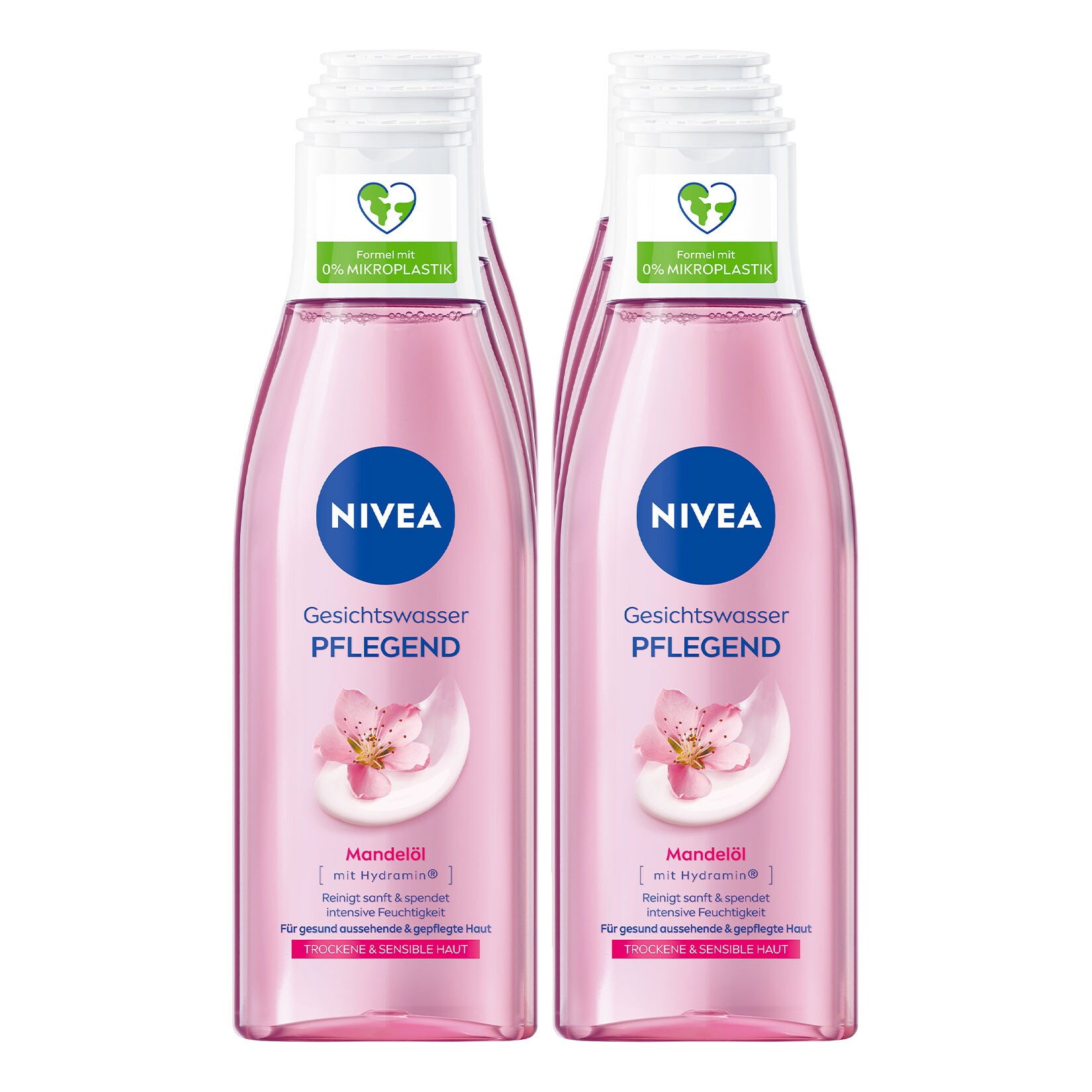 NIVEA Pflegendes Gesichtswasser 200 ml, 6er Pack - Bild 1
