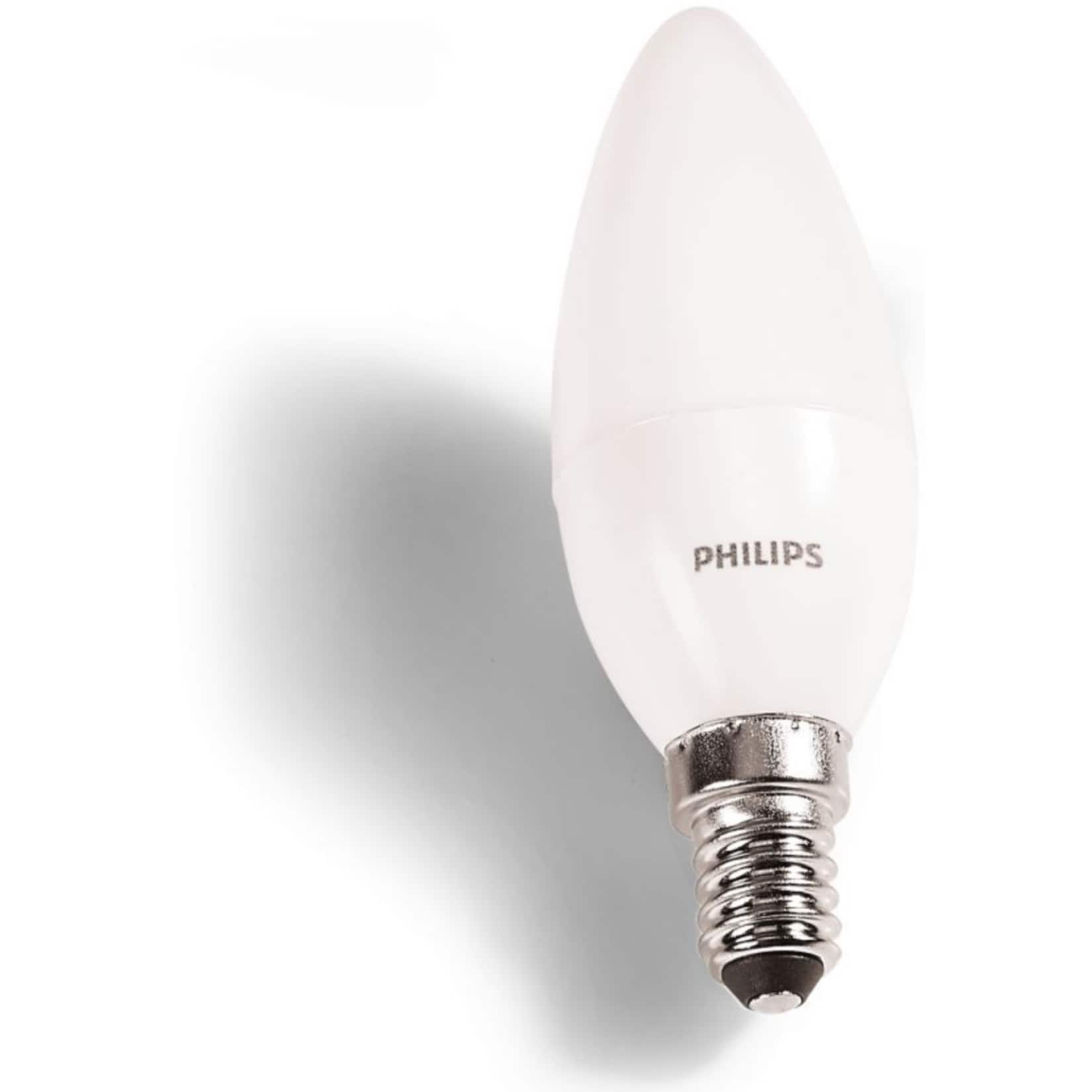 PHILIPS LED Leuchtmittel - 4er Pack, E14 Kerze 40W - Bild 1