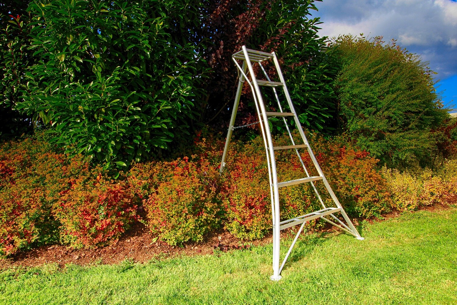 NIWAKI 3-Holm-Gartenleiter, 180 cm - Bild 1