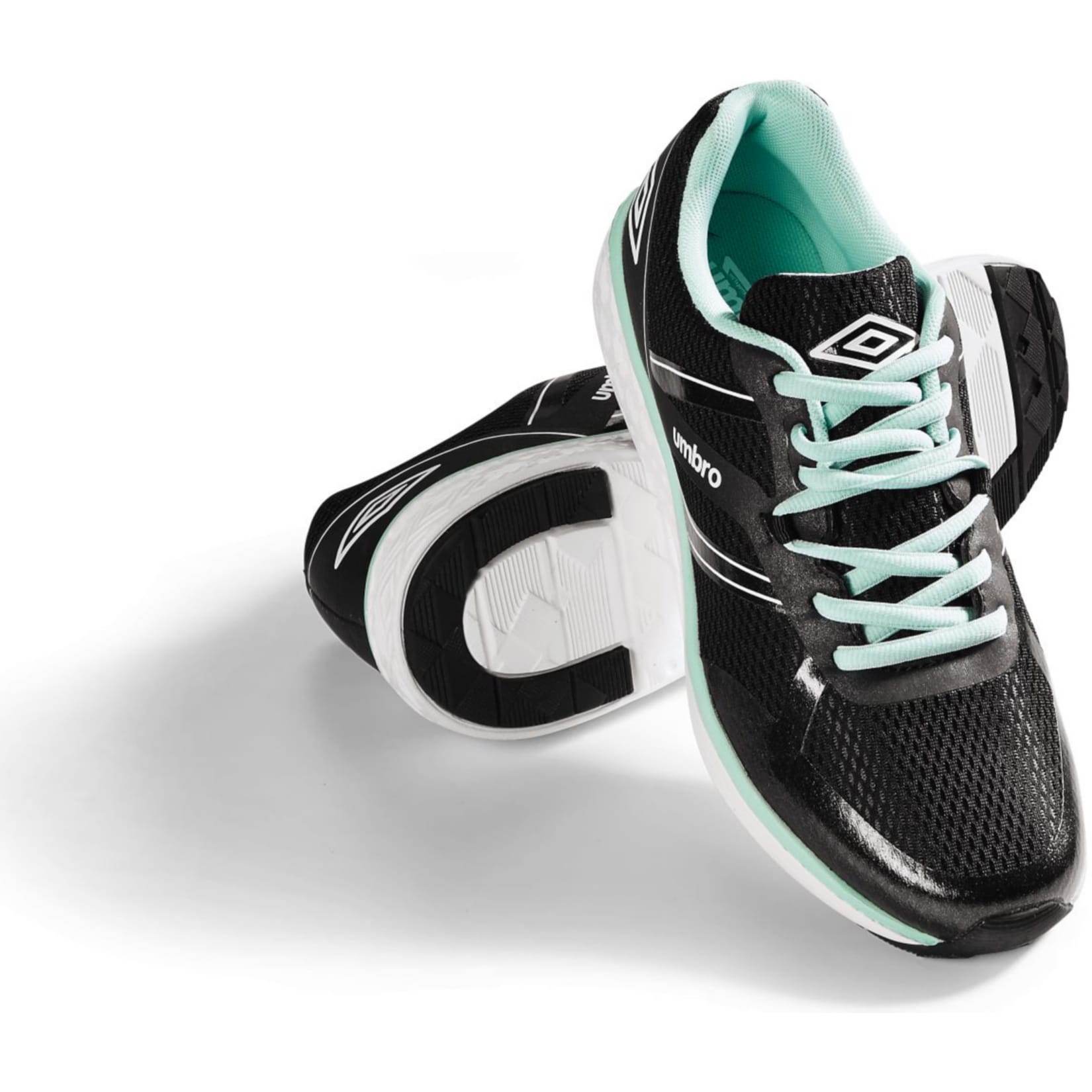 Umbro Damen Sportschuhe schwarz/mint