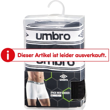 James Dyson belofte verkoudheid UMBRO Herren Boxer Short - 2er Pack, Black XL online kaufen bei Netto