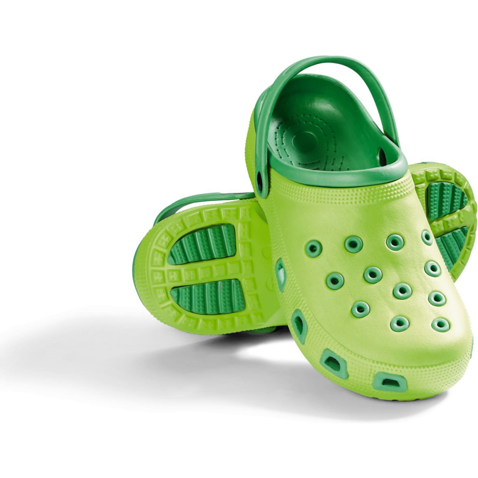 Living & Garden Damen Gartenclogs Gr. 39 hellgr&uuml;n/gr&uuml;n - Bild 1