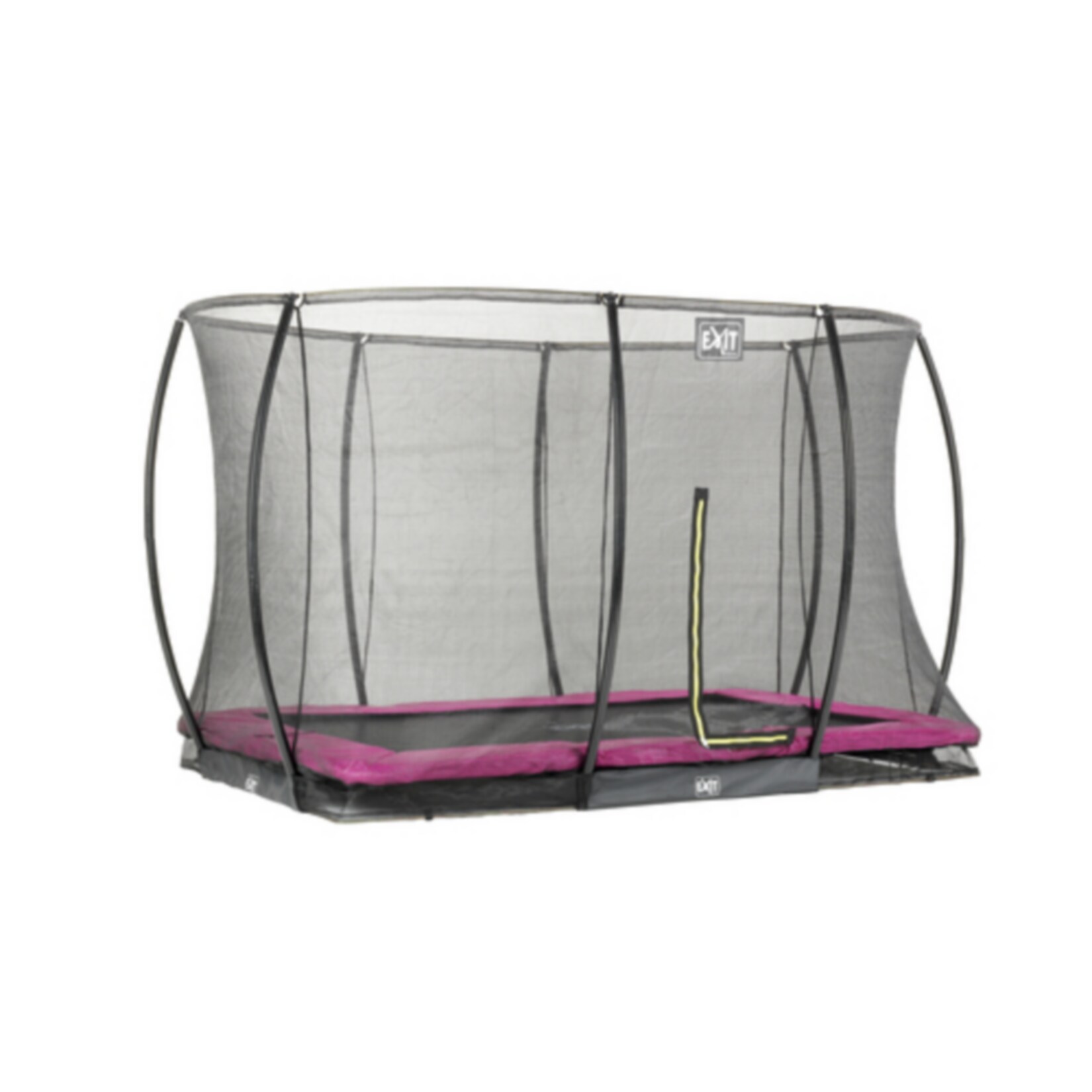 EXIT Silhouette Ground + Sicherheitsnetz Rechteckig 214×305 (7x10ft) Rosa | 08719743250666