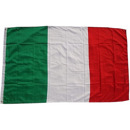 XXL Flagge Italien 250 x 150 cm Fahne mit 3 Ösen 100g/m² Stoffgewicht - Bild 1