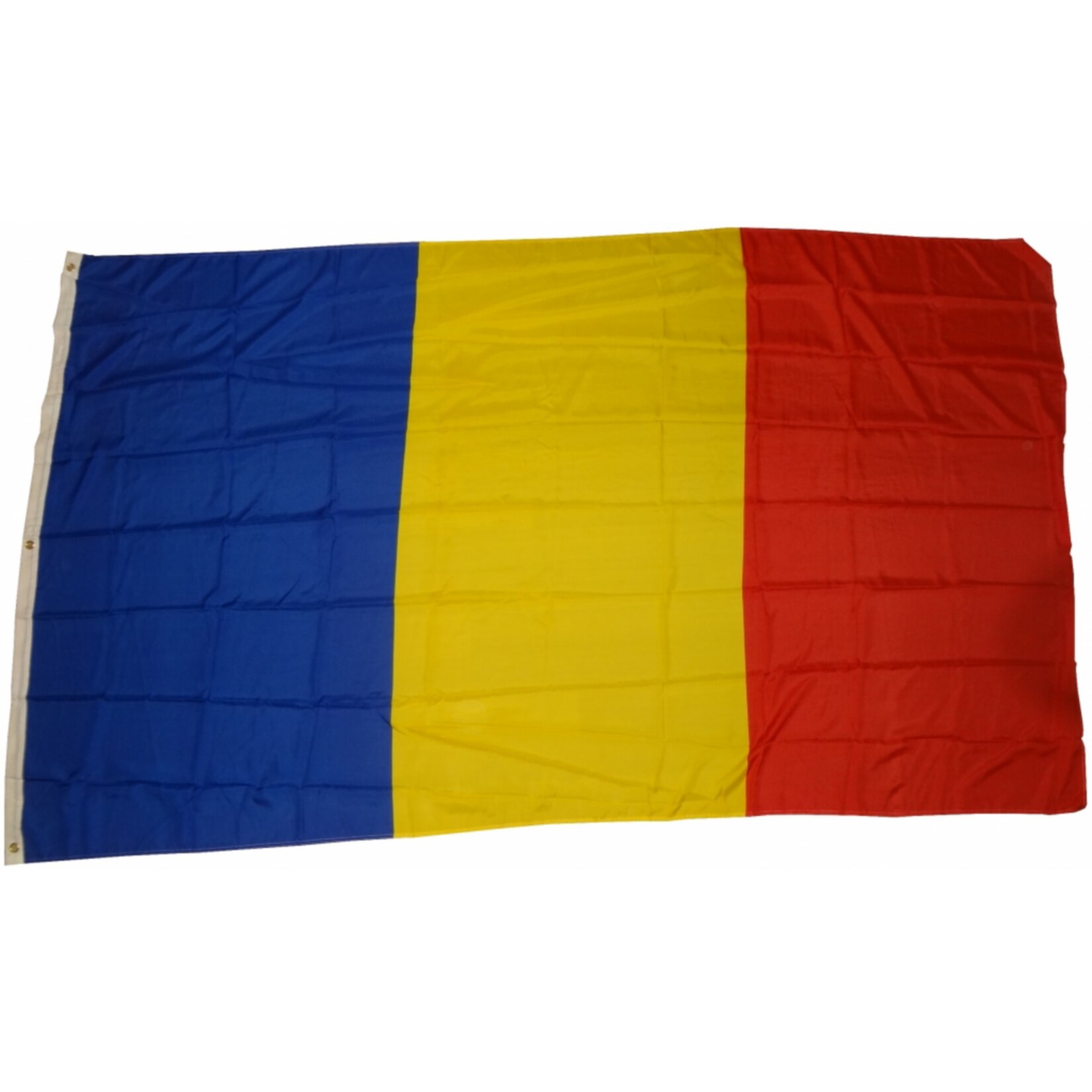XXL Flagge Rum&auml;nien 250 x 150 cm Fahne mit 3 &Ouml;sen 100g/m&sup2; Stoffgewicht - Bild 1