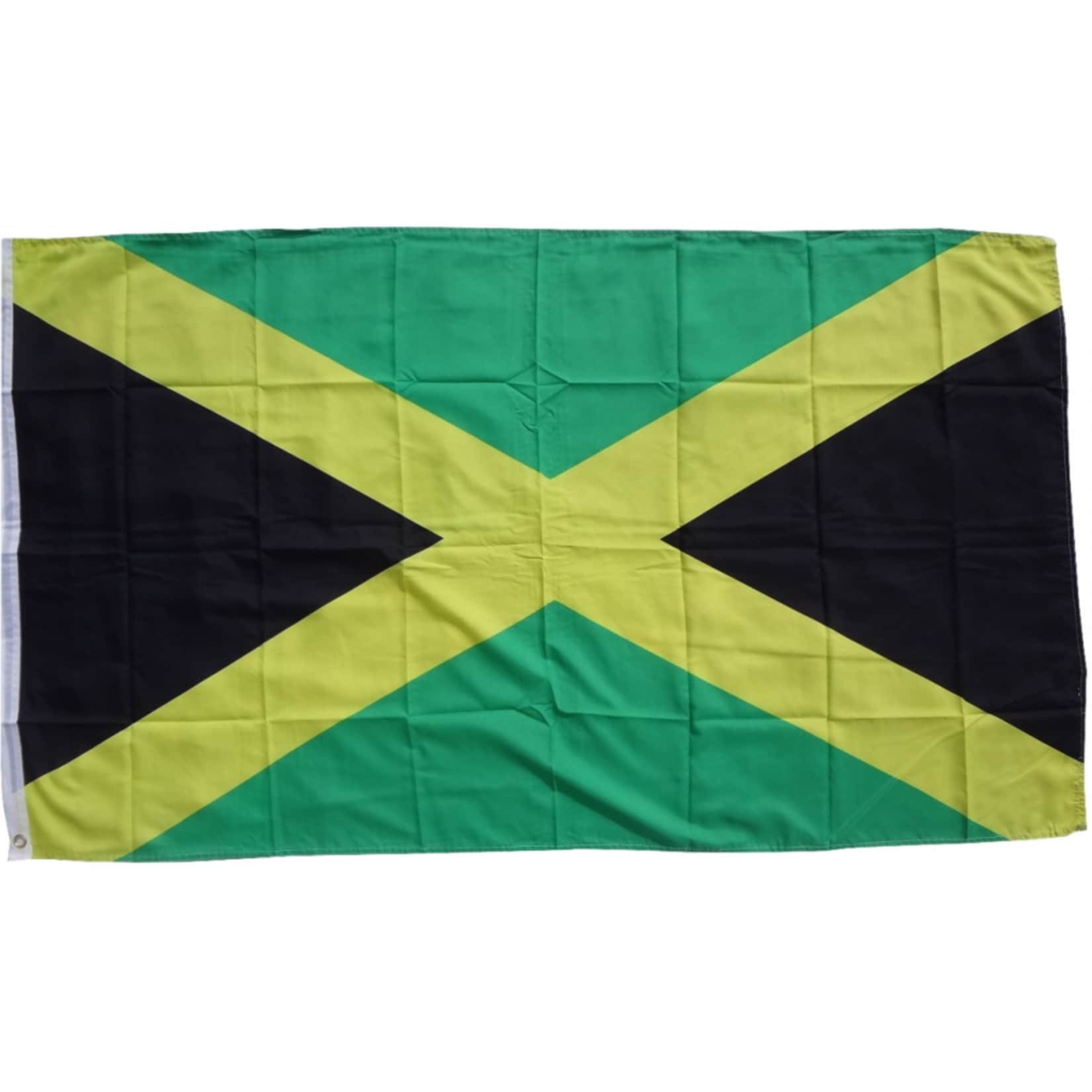 XXL Flagge Jamaika 250 x 150 cm Fahne mit 3 &Ouml;sen 100g/m&sup2; Stoffgewicht - Bild 1