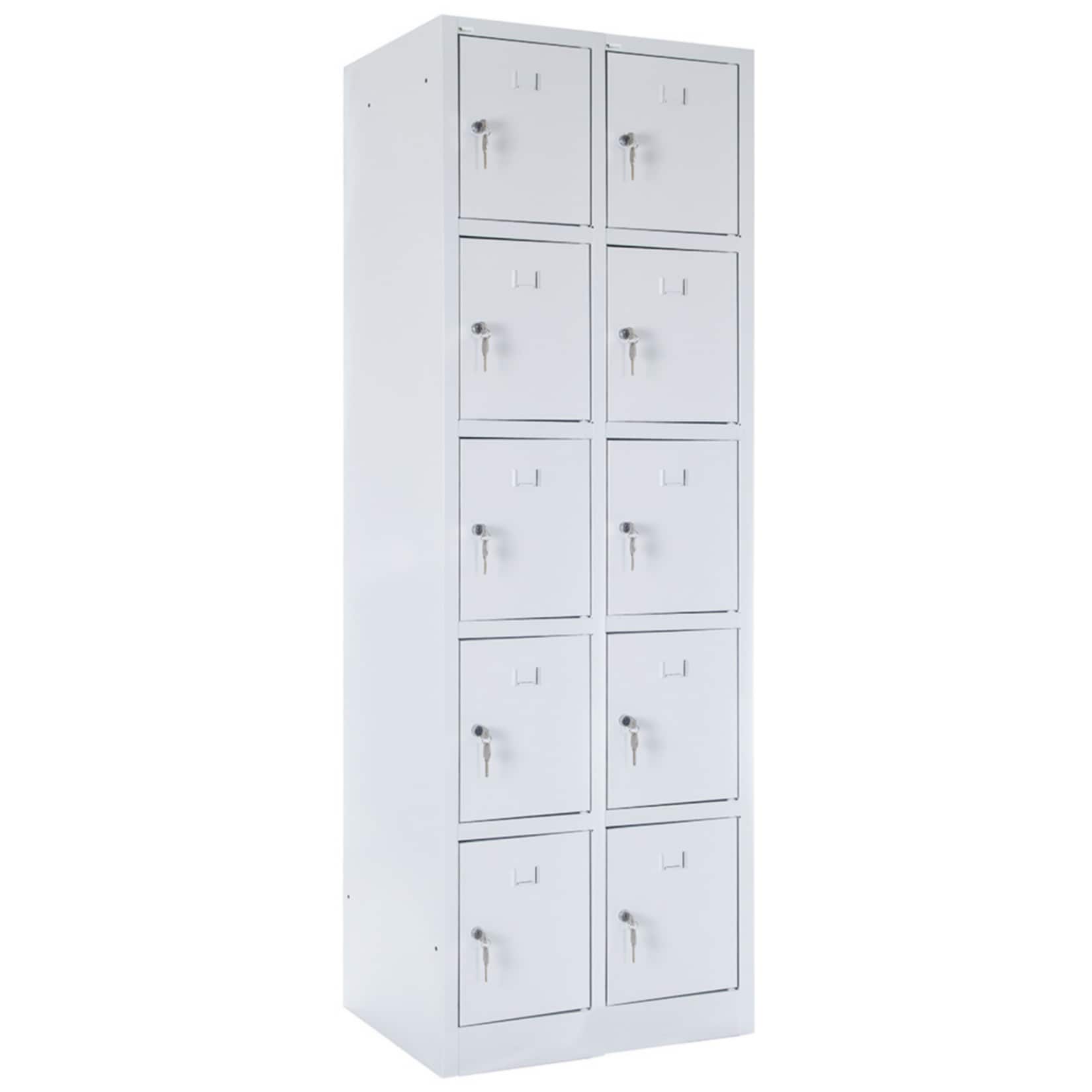 BRB 74317 F&auml;cherschrank 180 x 50 x 60 cm - 2x5 F&auml;cher - Bild 1