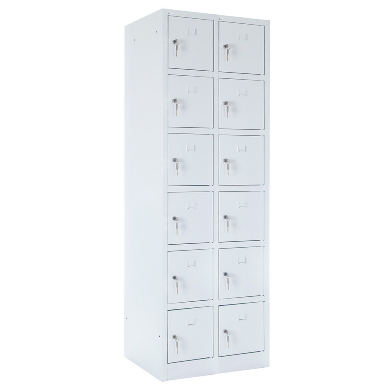 BRB 74324 Fächerschrank 180 x 50 x 60 cm – 2×6 Fächer | 02100000724994