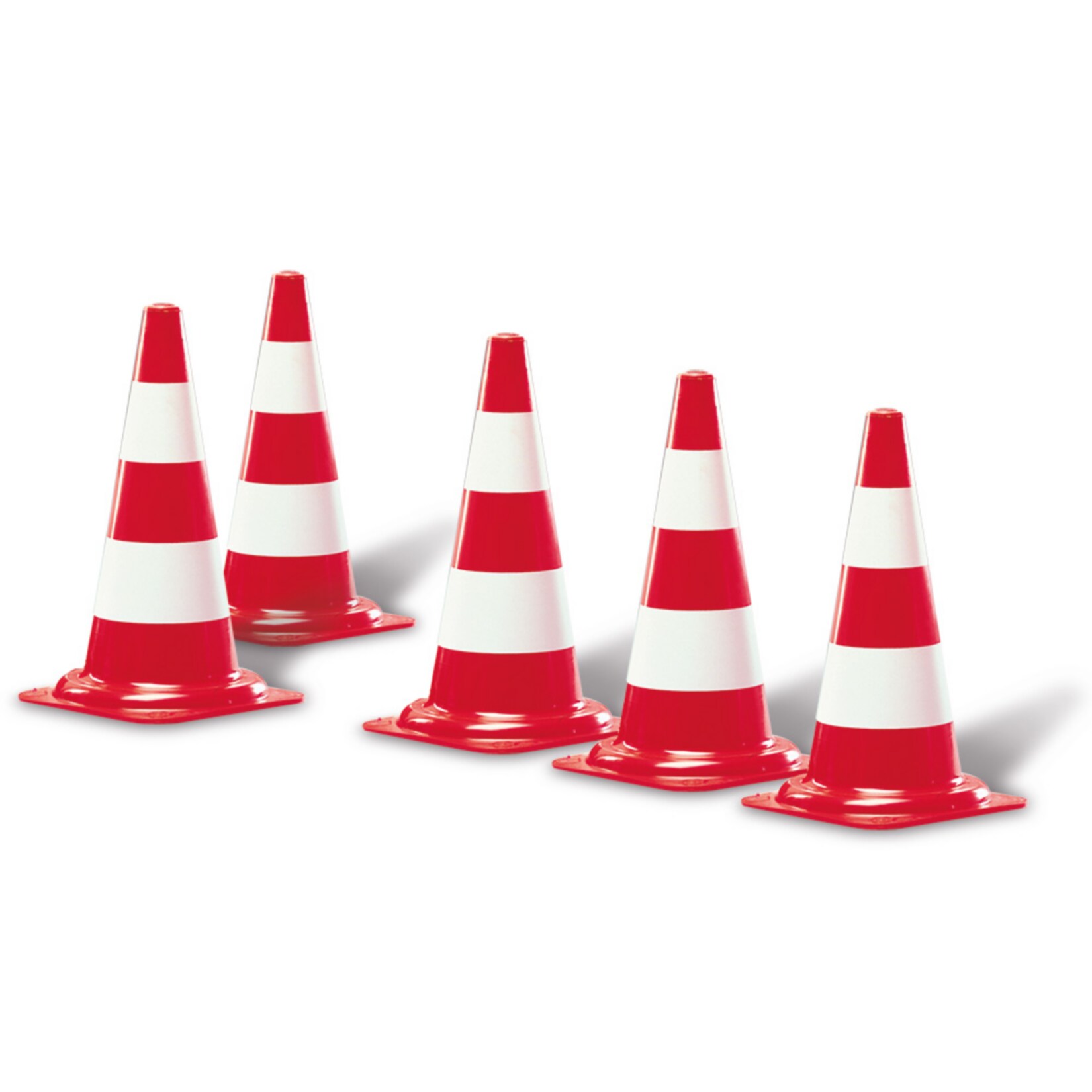 BRB 70944 Verkehrs-Leitkegel 5er Set | 02100000725038