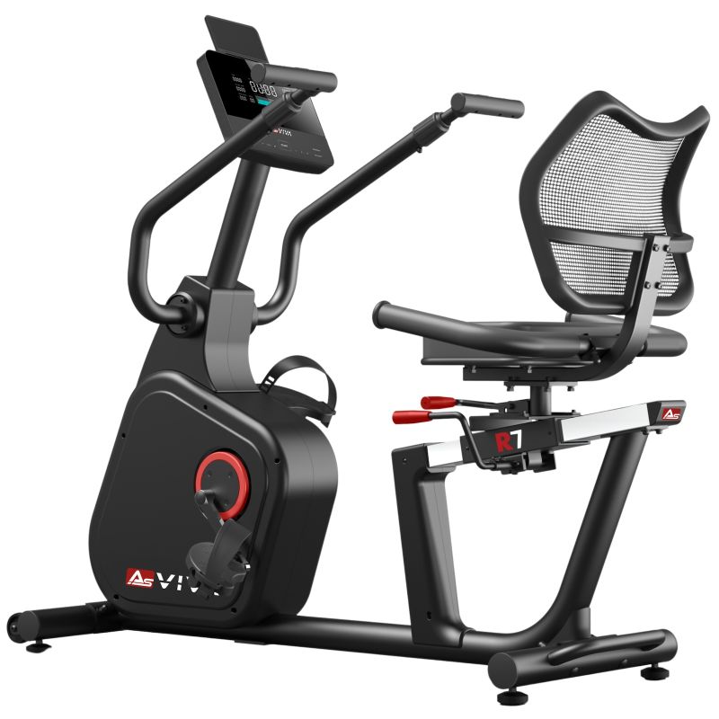 AsViva Liegeergometer Bluetooth Recumbent Bike R7 - Bild 1