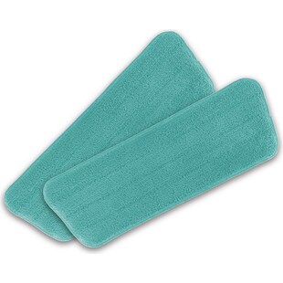 CLEANmaxx Ersatz-Wischtuch 2er-Set türkis für Spray-Mopp 600ml - Bild 1