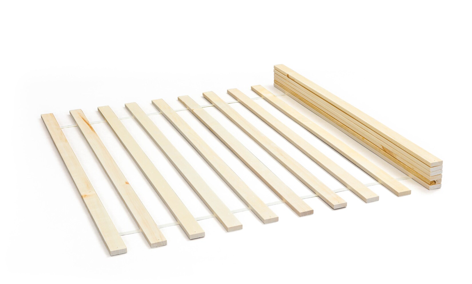 Inter Link Rolllattenrost 13 Latten 140 cm Kiefer Massivholz