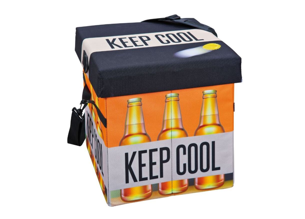 Inter Link kühltasche Kühlbox Fanbox - Faltbar mit Tragegurt - Keep it Cool Design