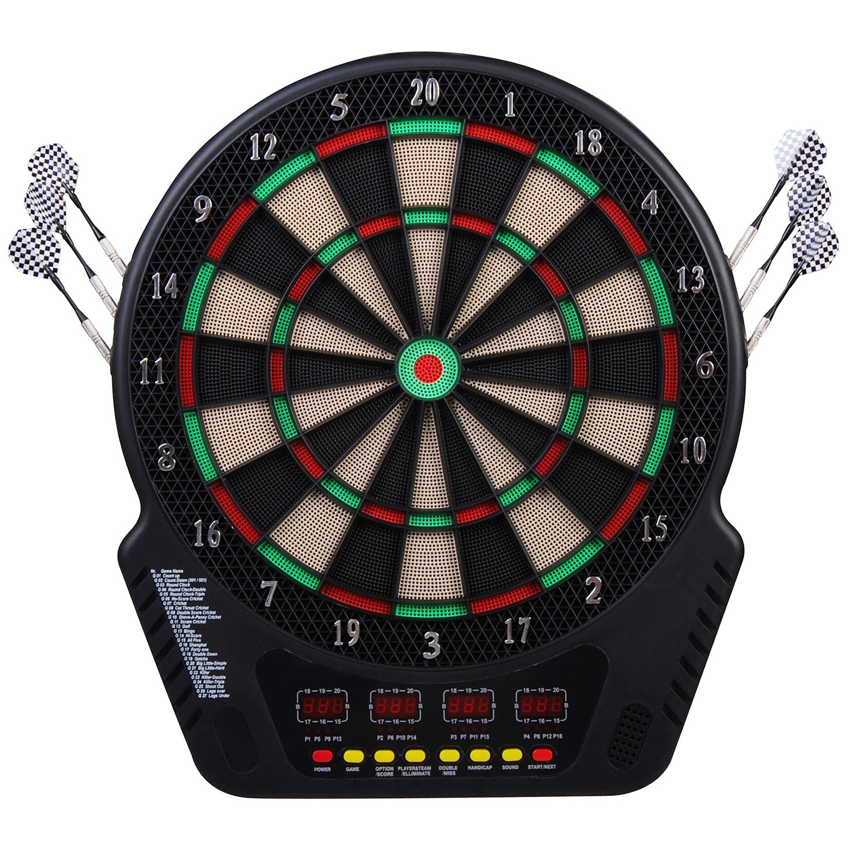 Elektronische Dartscheibe ABS,PP