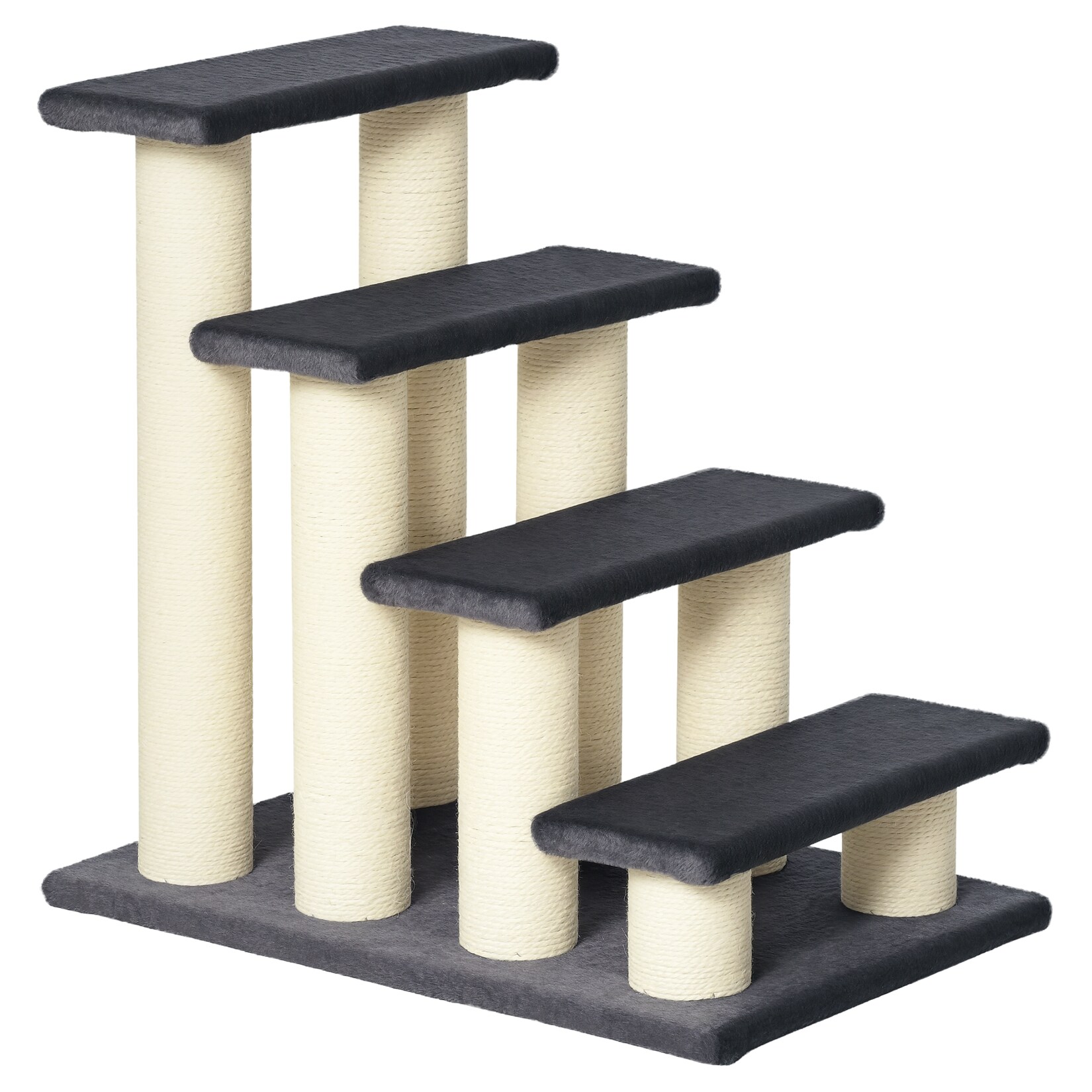 Katzentreppe Spanplatten, Plüsch