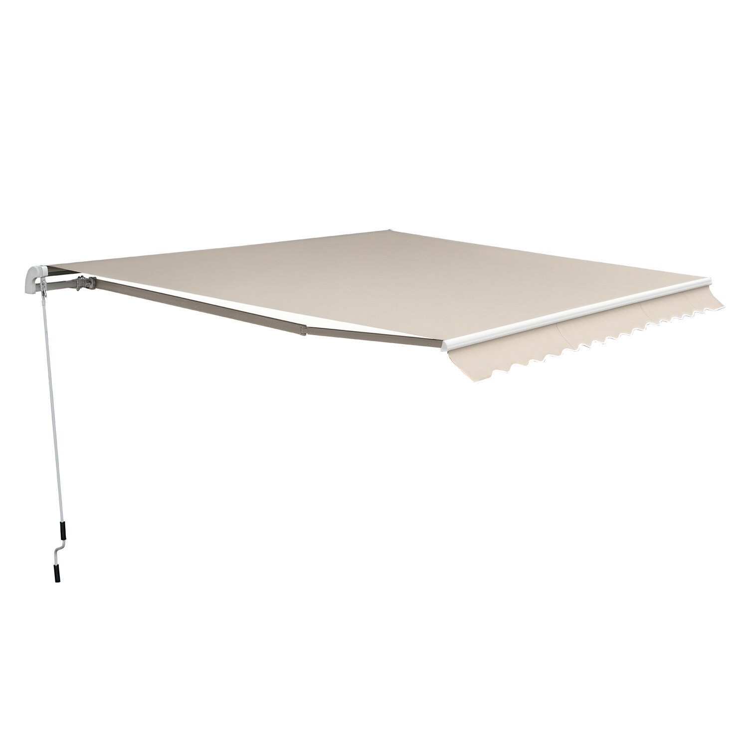 Outsunny Markise 100% Polyester (280g/m&sup2;), Aluminium - Bild 1