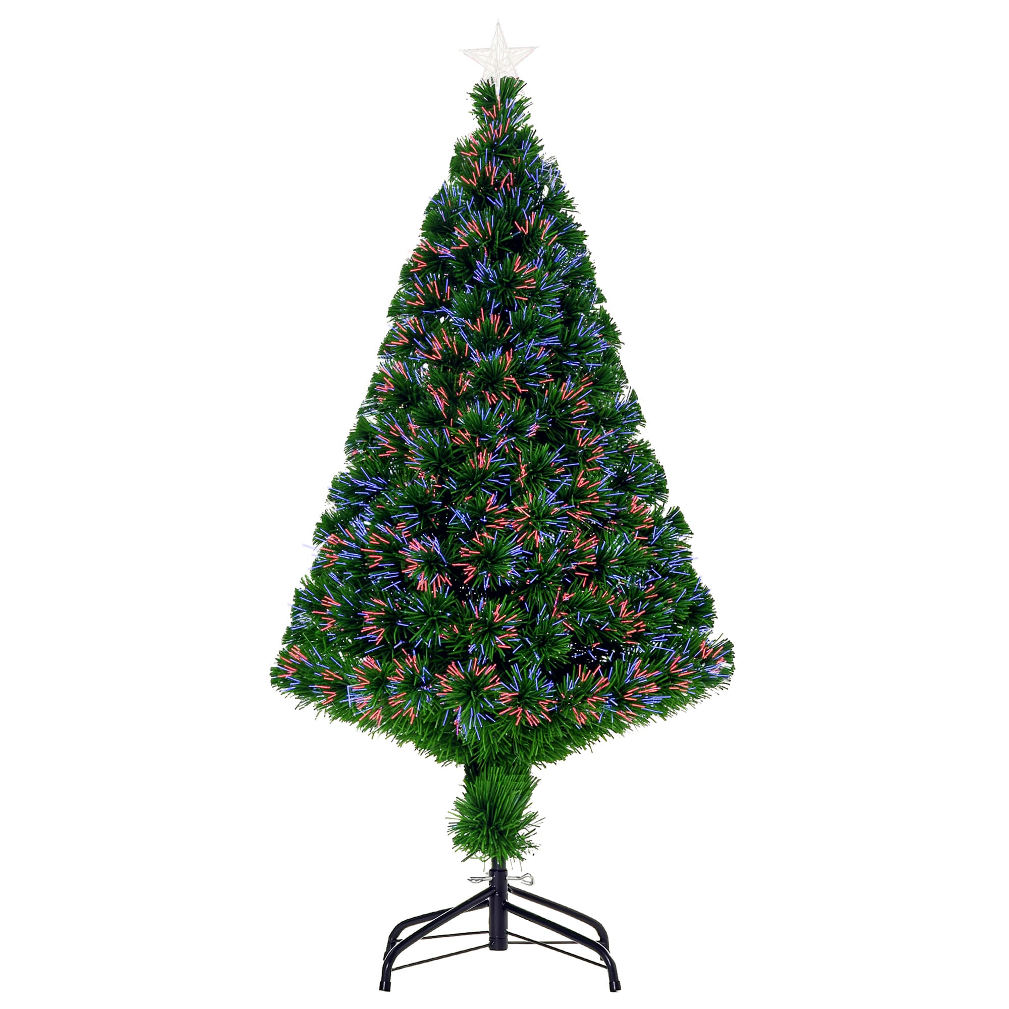HOMCOM Weihnachtsbaum Metall, Kunststoff - Bild 1