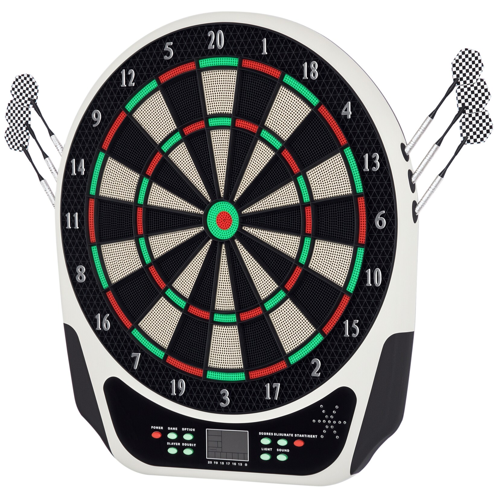 Elektronische Dartscheibe Kunststoff
