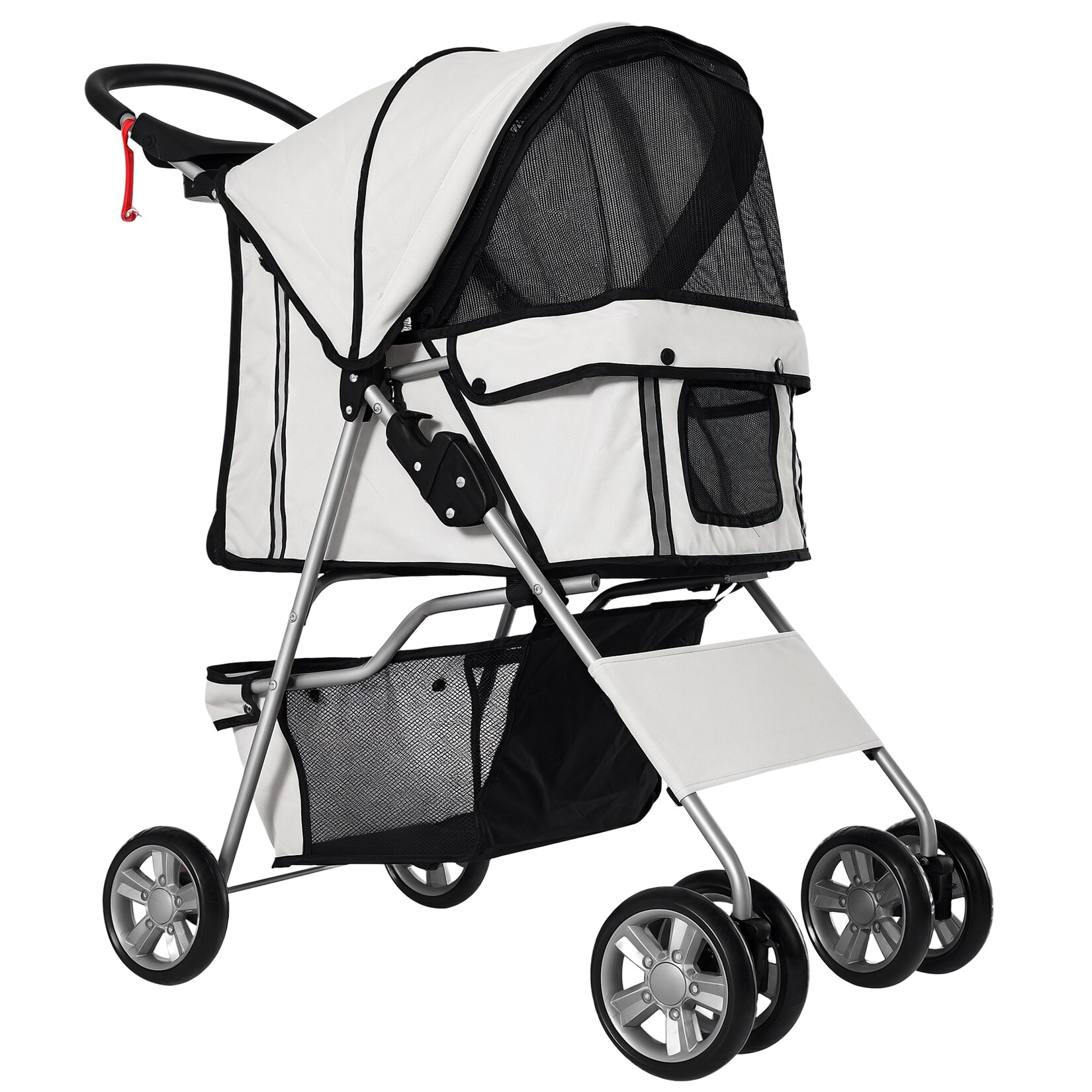 Hundebuggy Polyester, Stahl