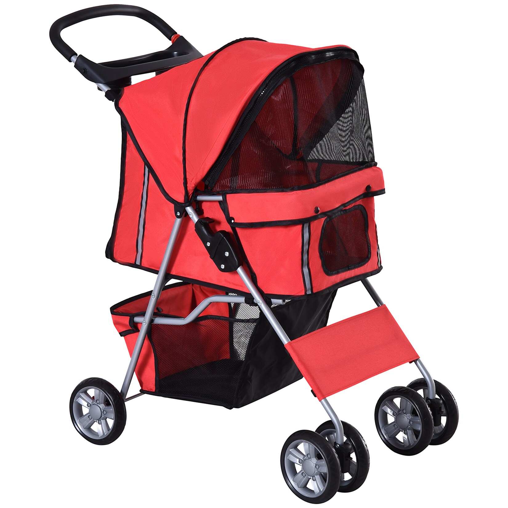 Hundebuggy Polyester, Stahl