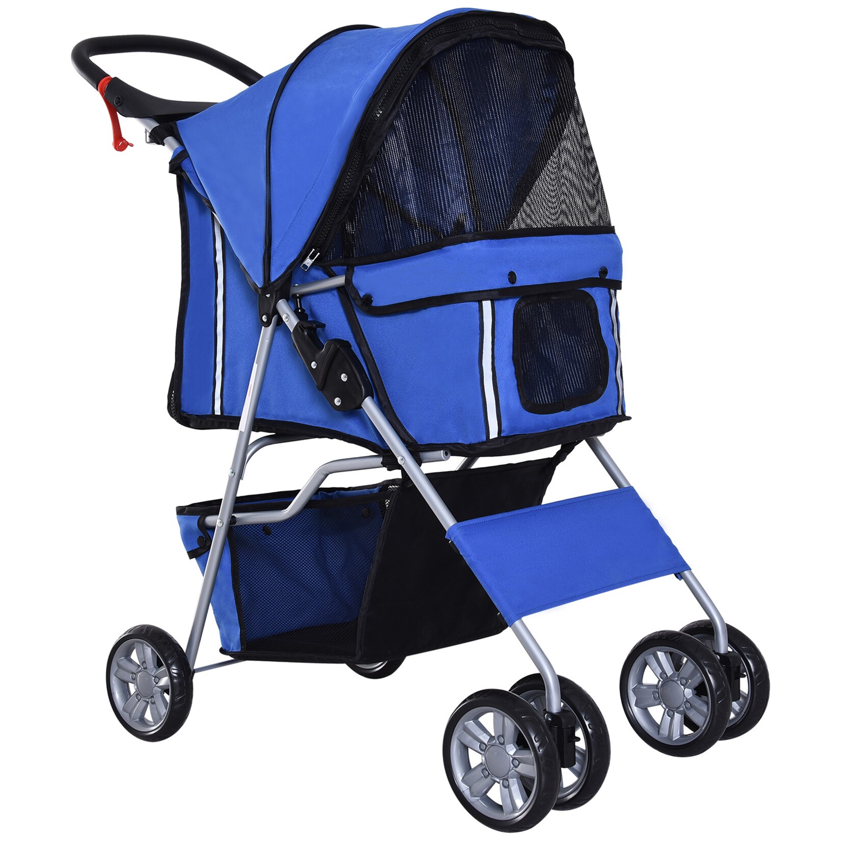 Hundebuggy Polyester, Stahl