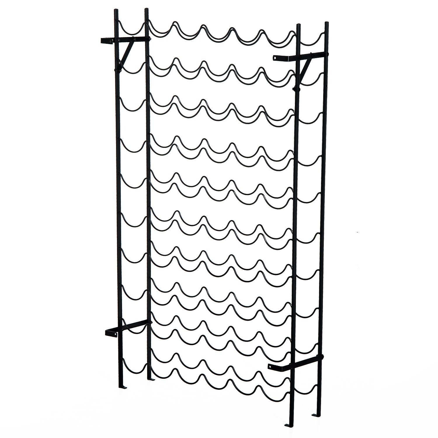 HOMCOM Weinregal Eisen, Stahl - Bild 1