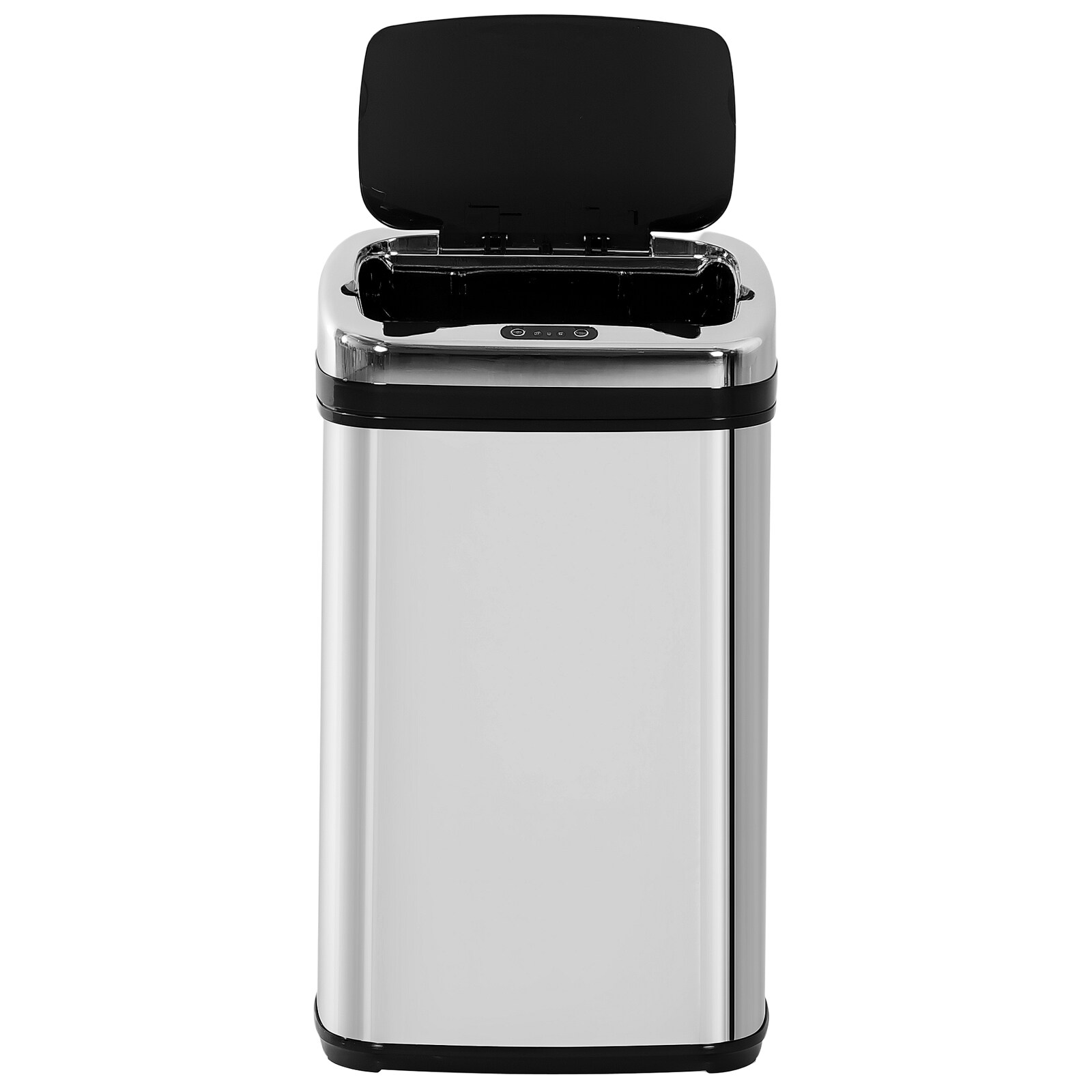HOMCOM Sensor M&uuml;lleimer ABS, Edelstahl - Bild 1