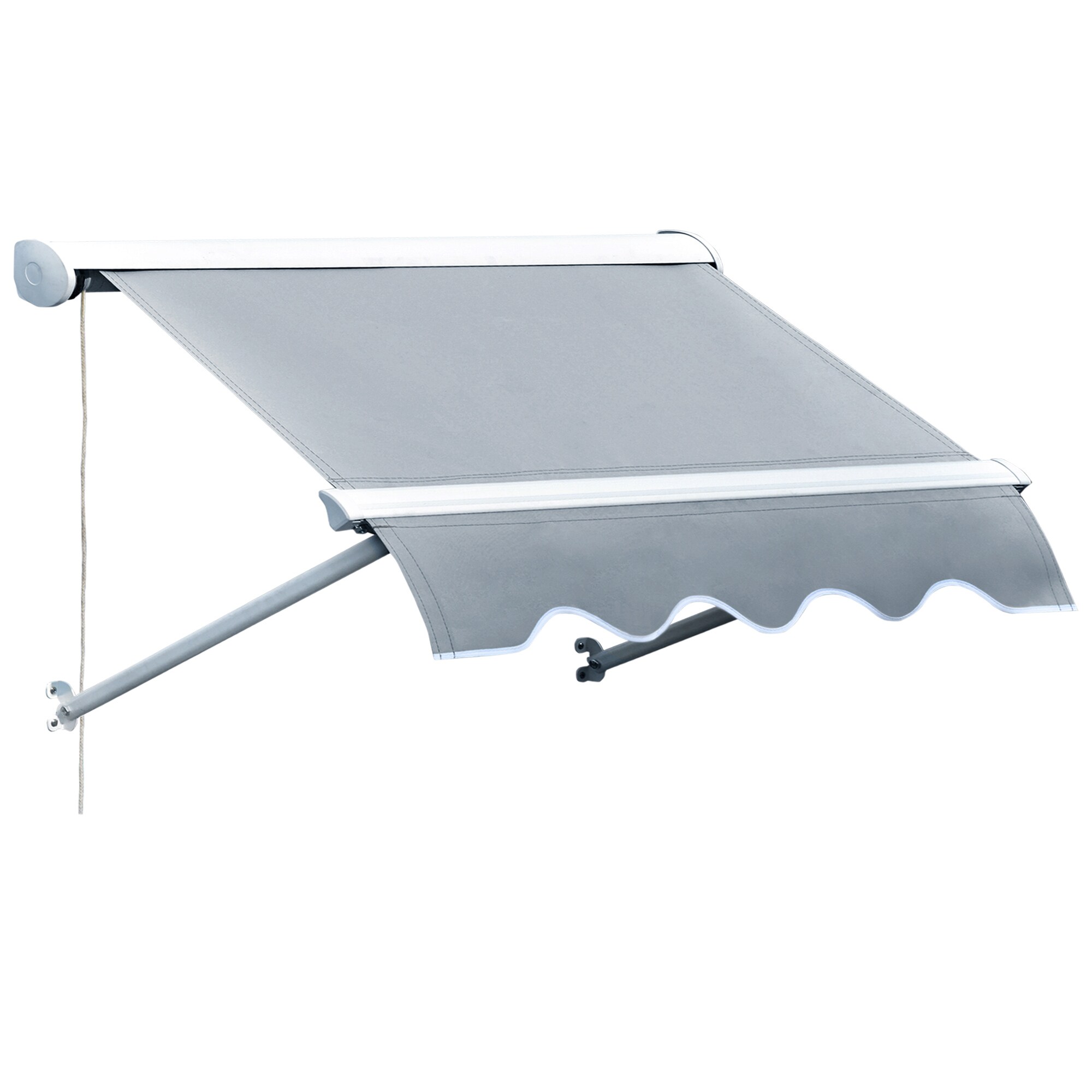 Outsunny Markise 280g/m&sup2; Polyester, Aluminium - Bild 1