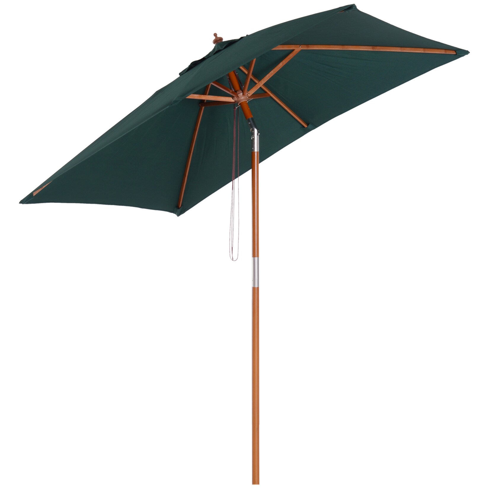 Sonnenschirm Holz, Bambus, Polyester