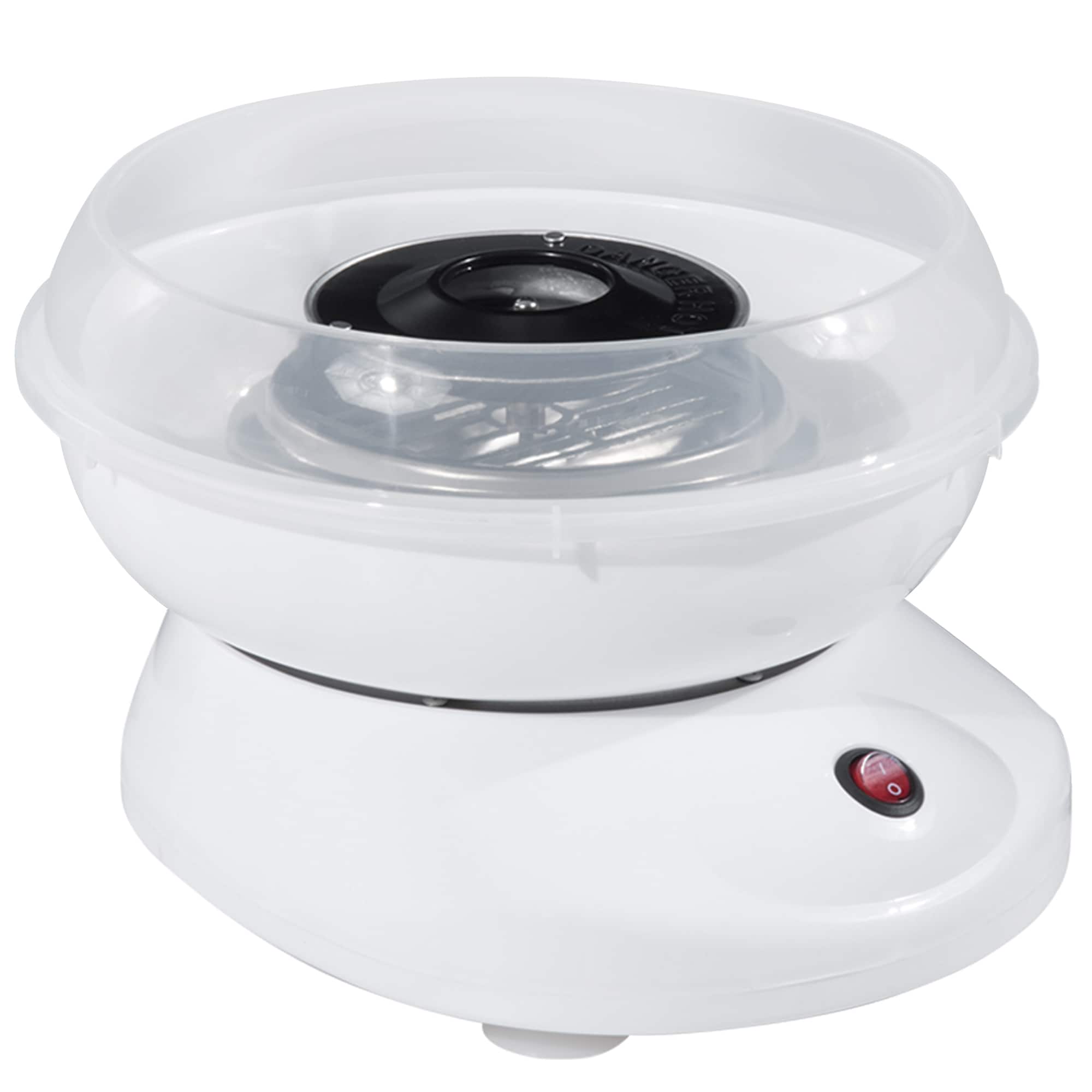 HOMCOM Zuckerwattemaschine Edelstahl und PP - Bild 1