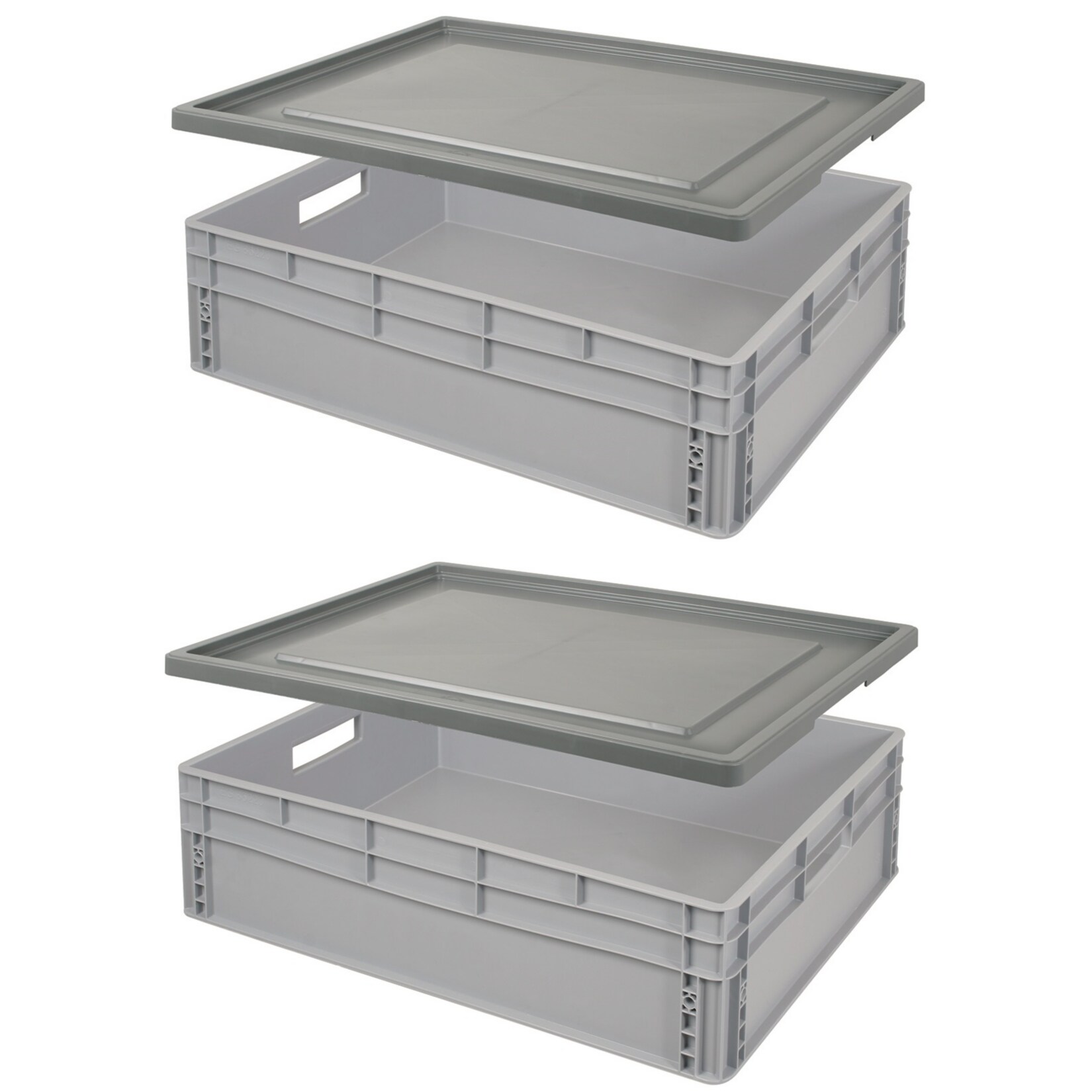 BRB 21623 Euro-Stapelbehälter-Set 80 x 60 x 22 cm | 02100000743568