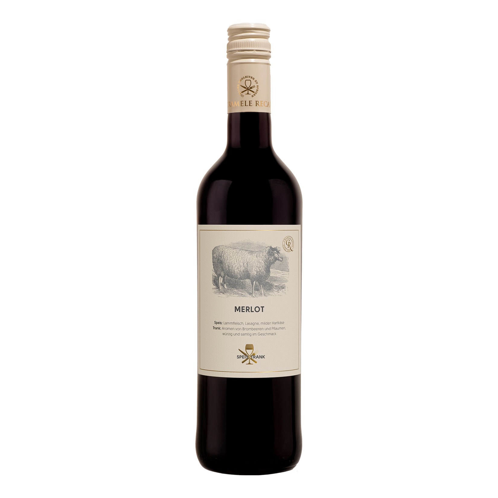 Speis&Trank Recas Merlot 13,5 % vol 0,75 Liter - Bild 1