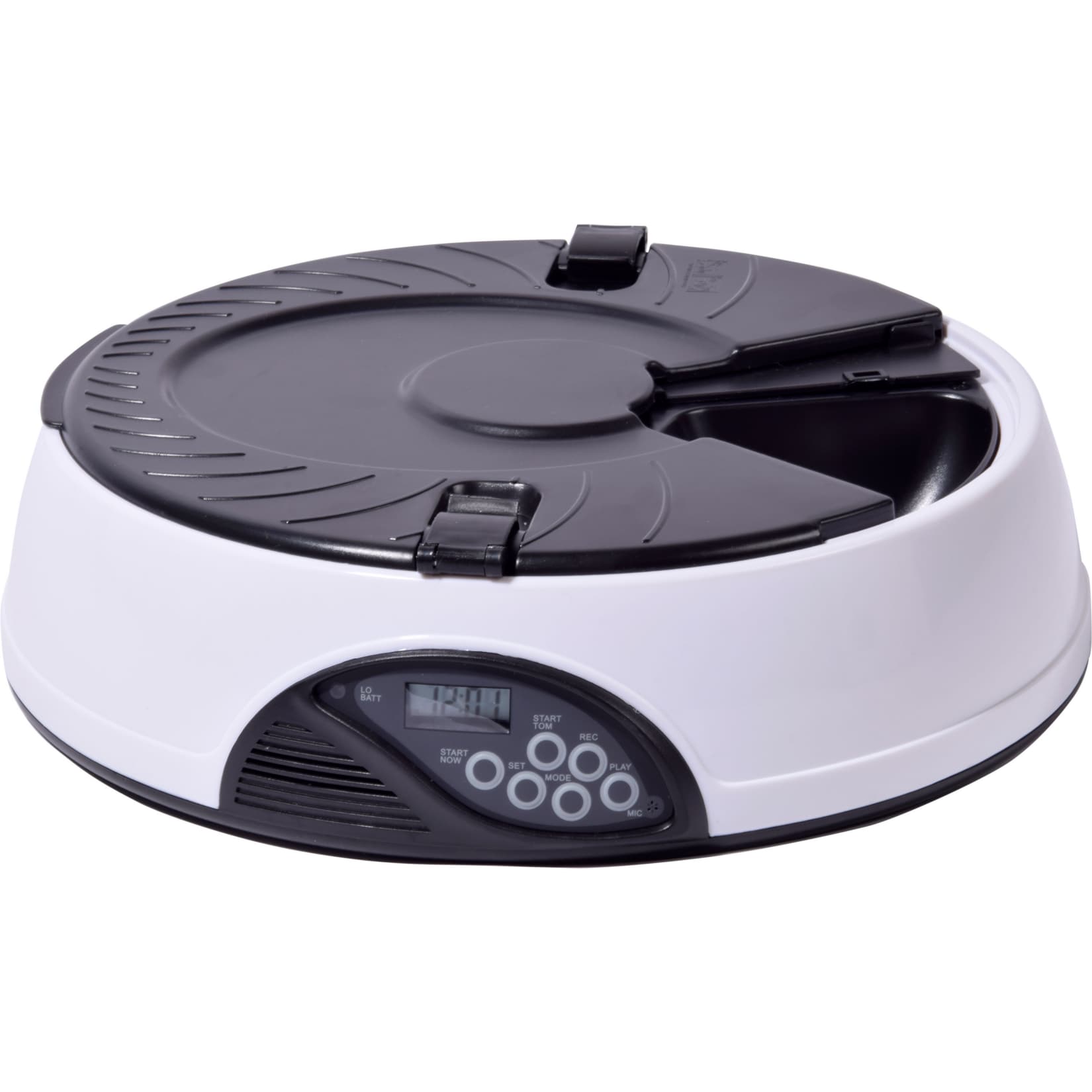 Automatischer Futterautomat f&uuml;r Hunde und Katzen, programmierbarer Futterspender mit 6 F&auml;chern - Bild 1