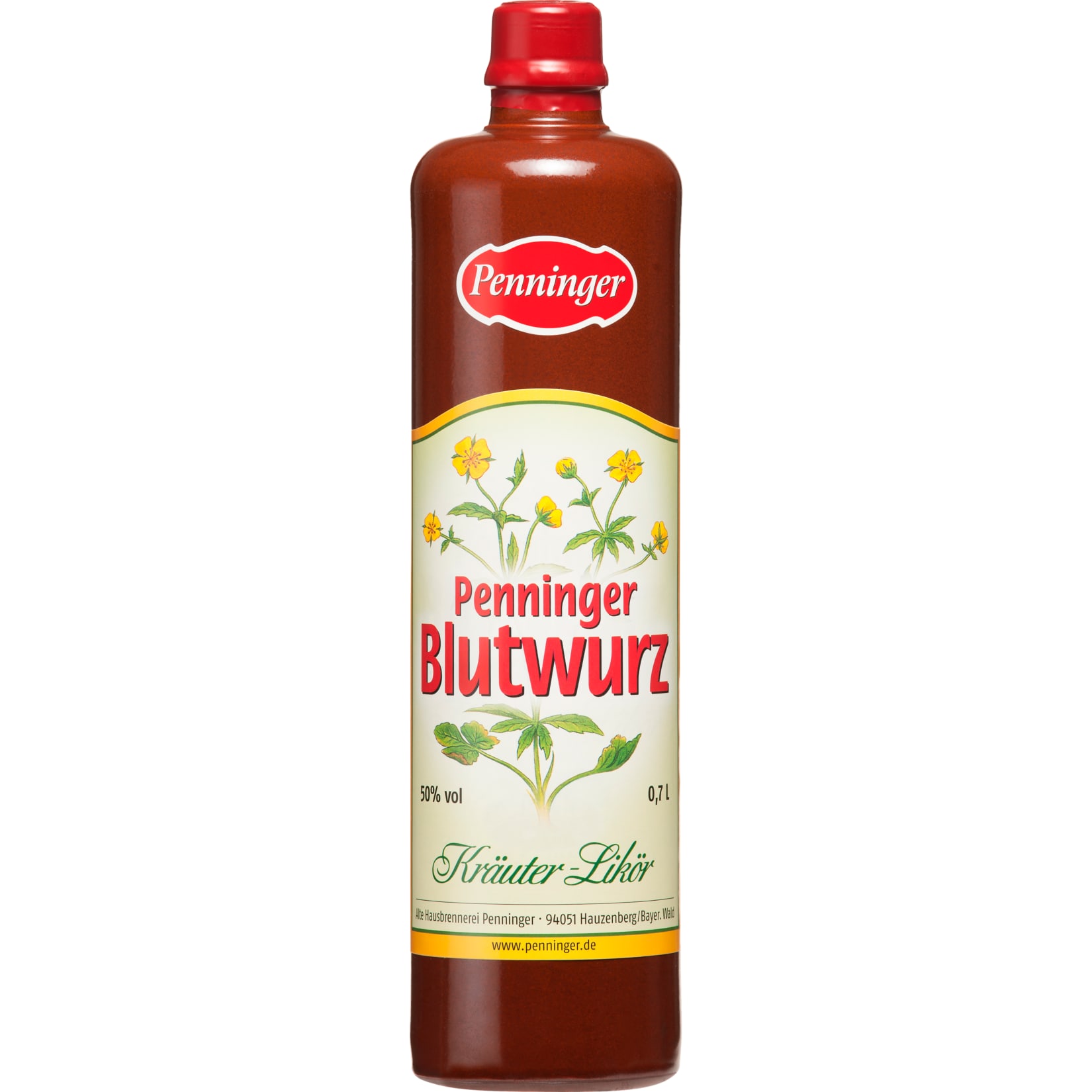 Penninger Blutwurz 50,0 % vol 0,7 Liter - Bild 1