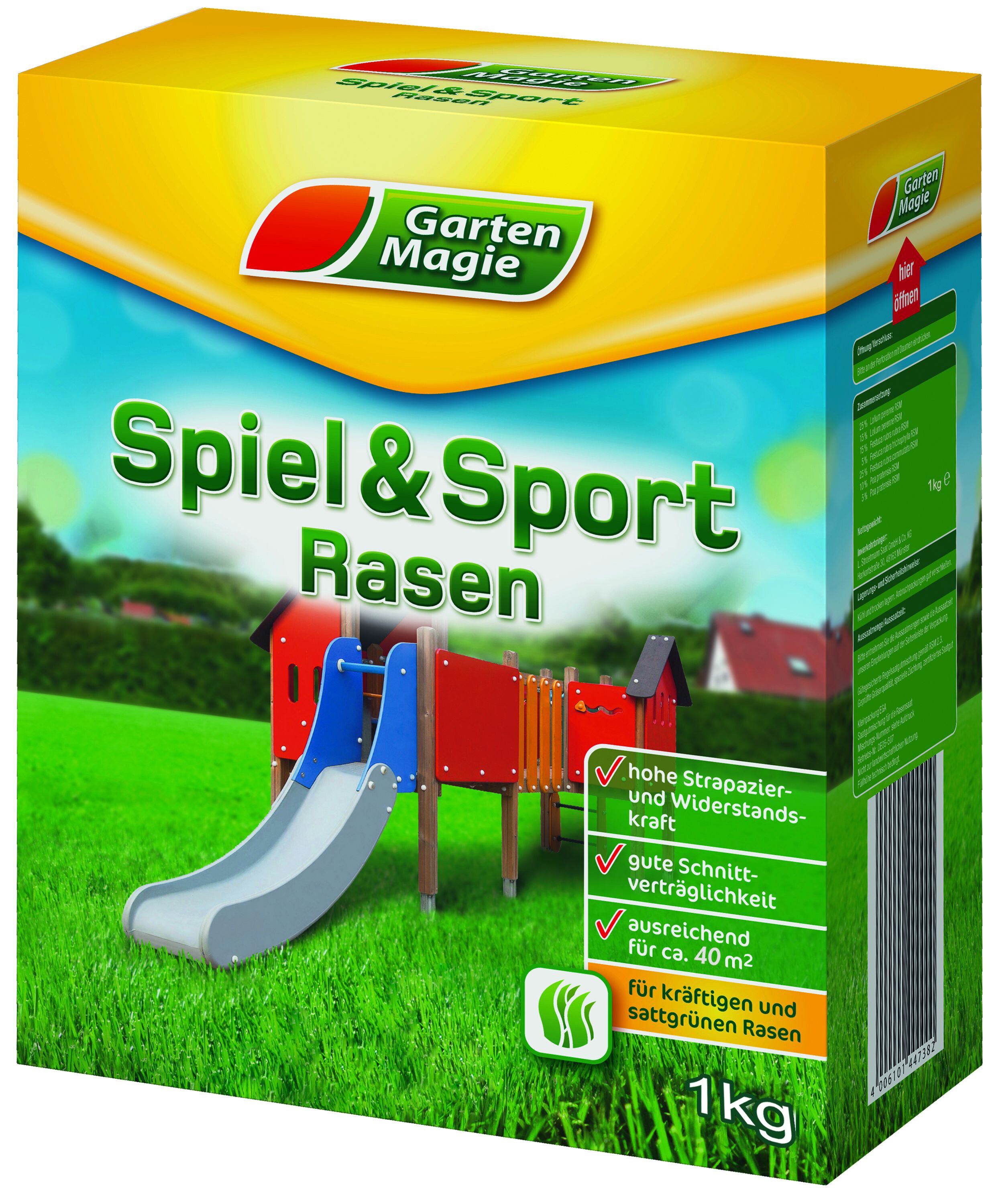 Garten Magie Spiel- & Sportrasen, 1 kg - Bild 1