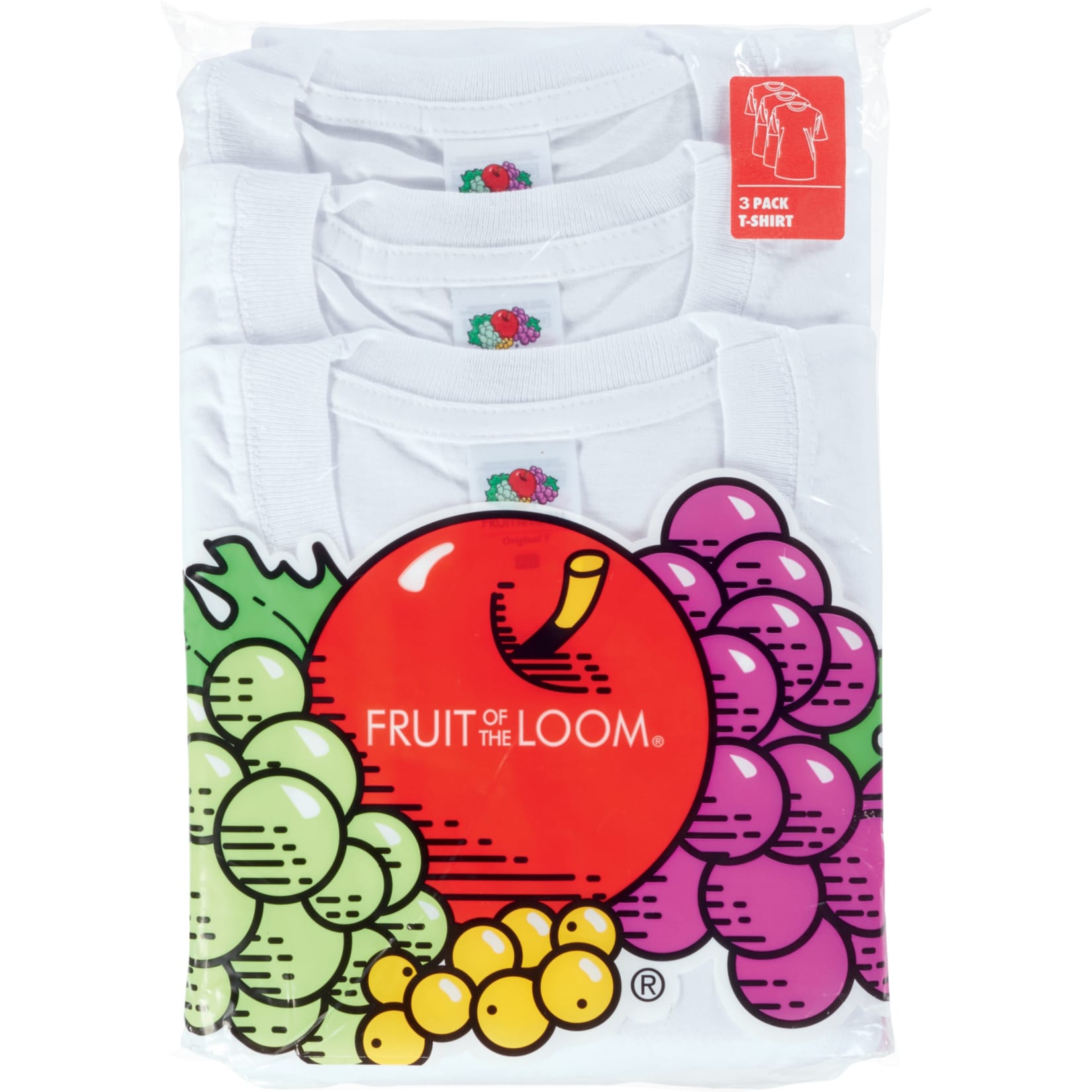 Fruit of the Loom T-Shirt 3er Pack weiss Gr.M - Bild 1