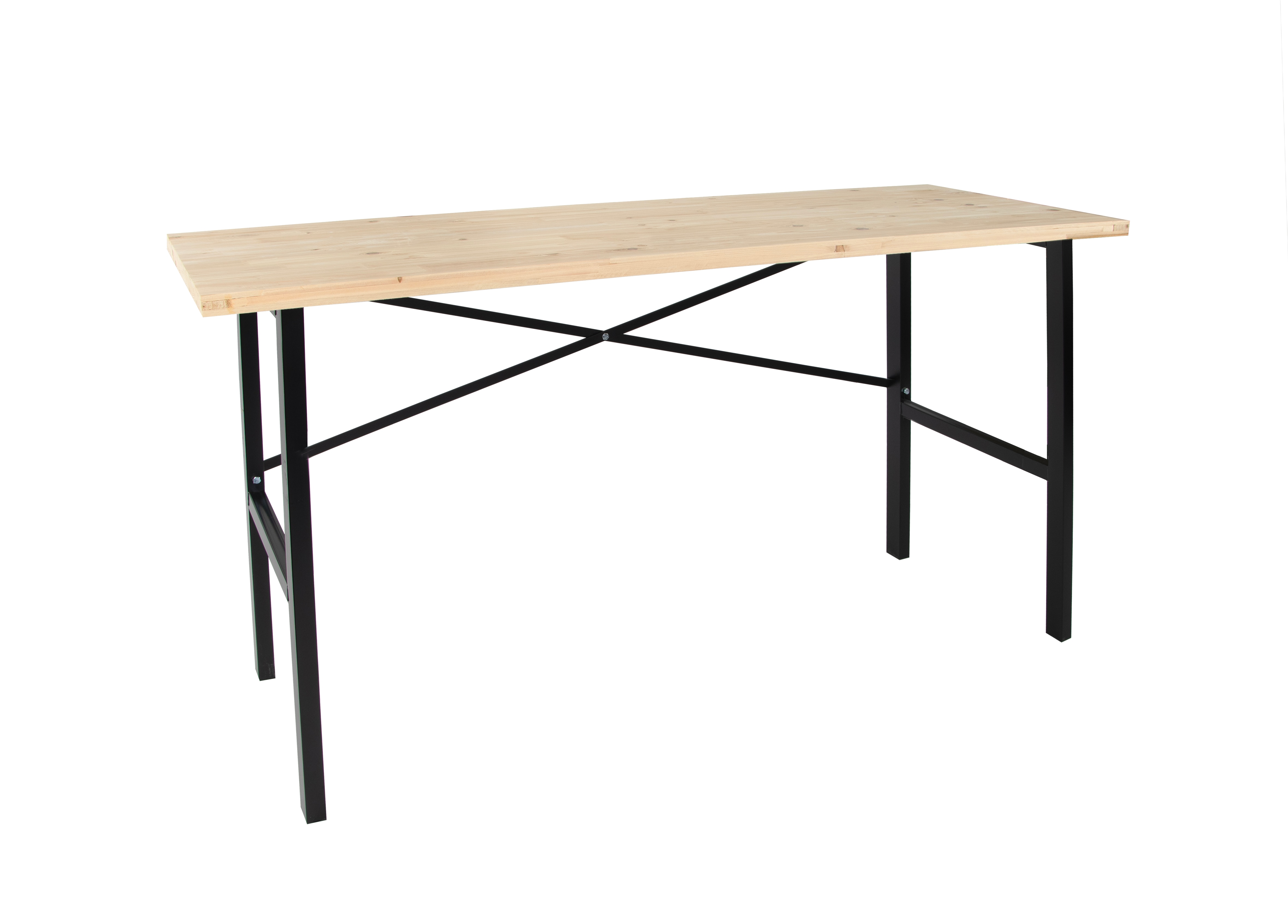 Werkbank mit FSC Holz-Arbeitsplatte - Bild 1