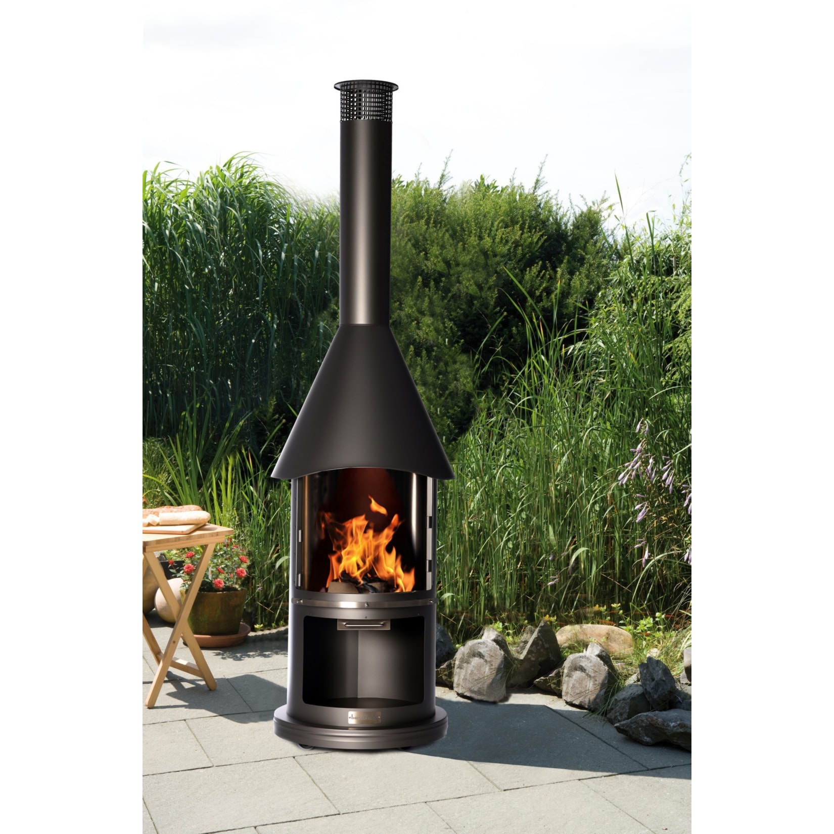 Buschbeck Auckland Edelstahlgrill, dunkelgrau - Bild 1