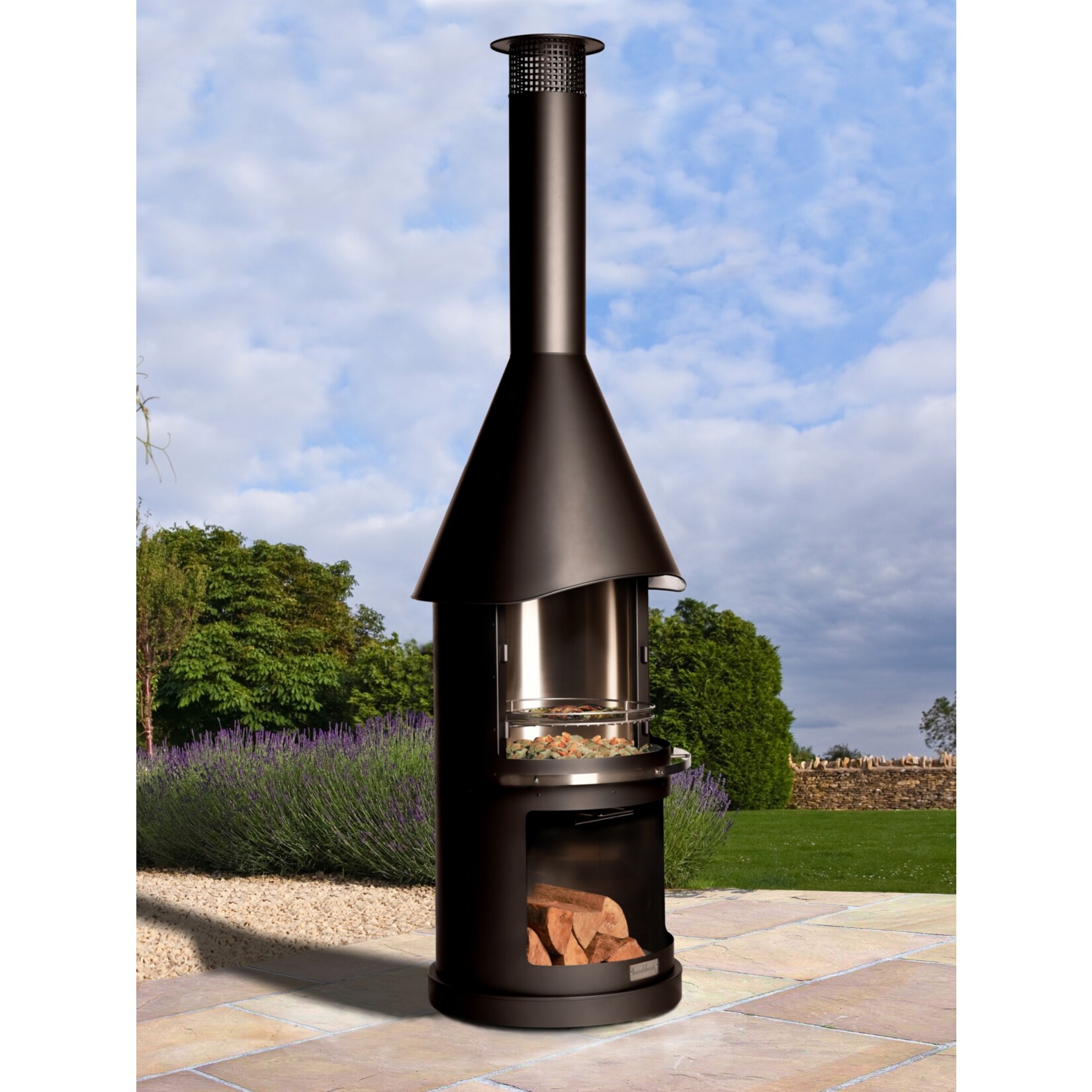 Buschbeck Sydney Edelstahlgrill, schwarz | 04033886140306