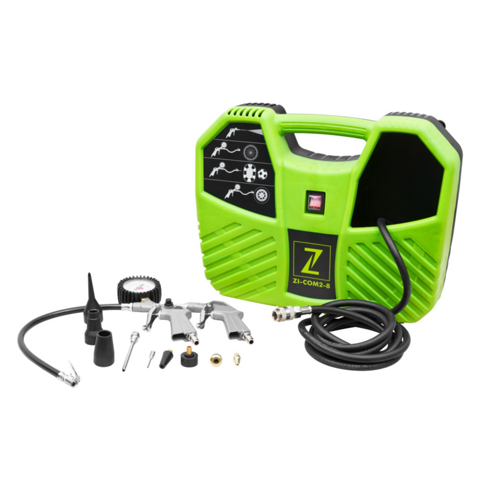 Zipper ZI-COM2-8 Kofferkompressor | 09120039233079