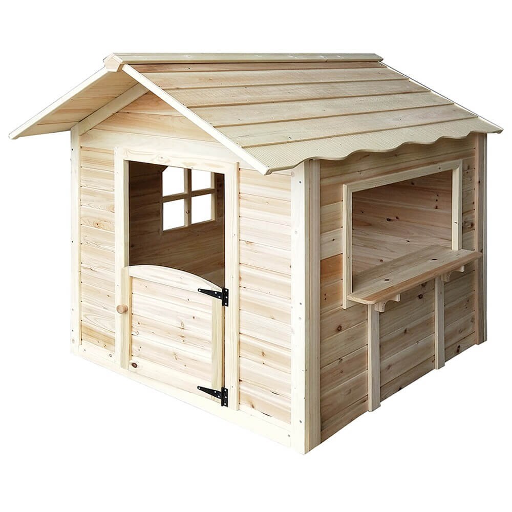 Home Deluxe Spielhaus „Der große Palast“ natur, ohne Bank | 04058166045263