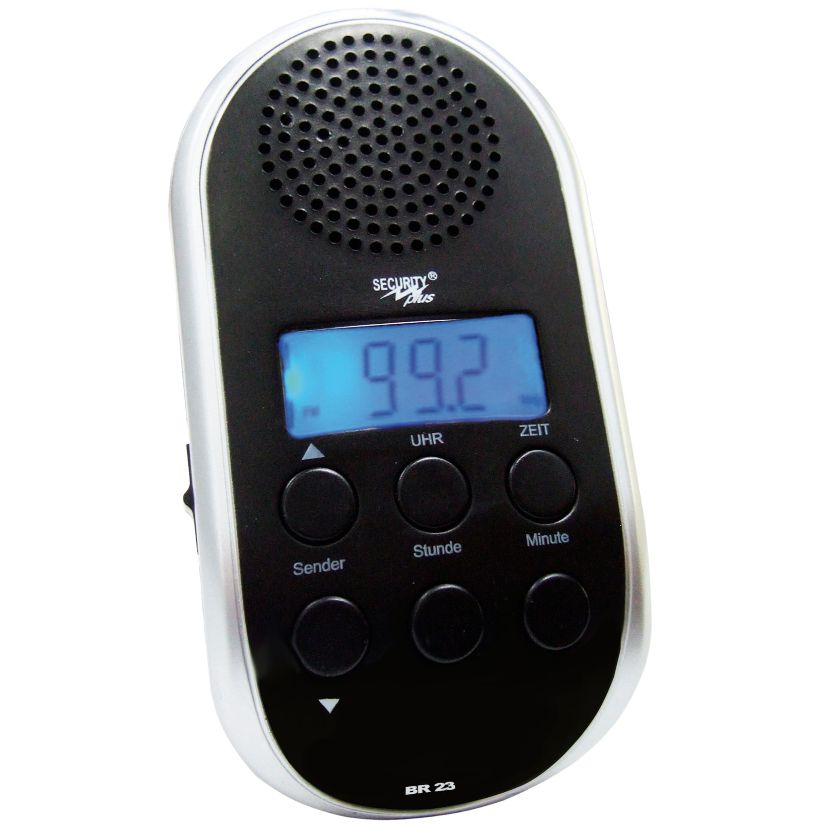 Fahrrad-Radio BR 23 mit LED Lampe - schwarz - Bild 1