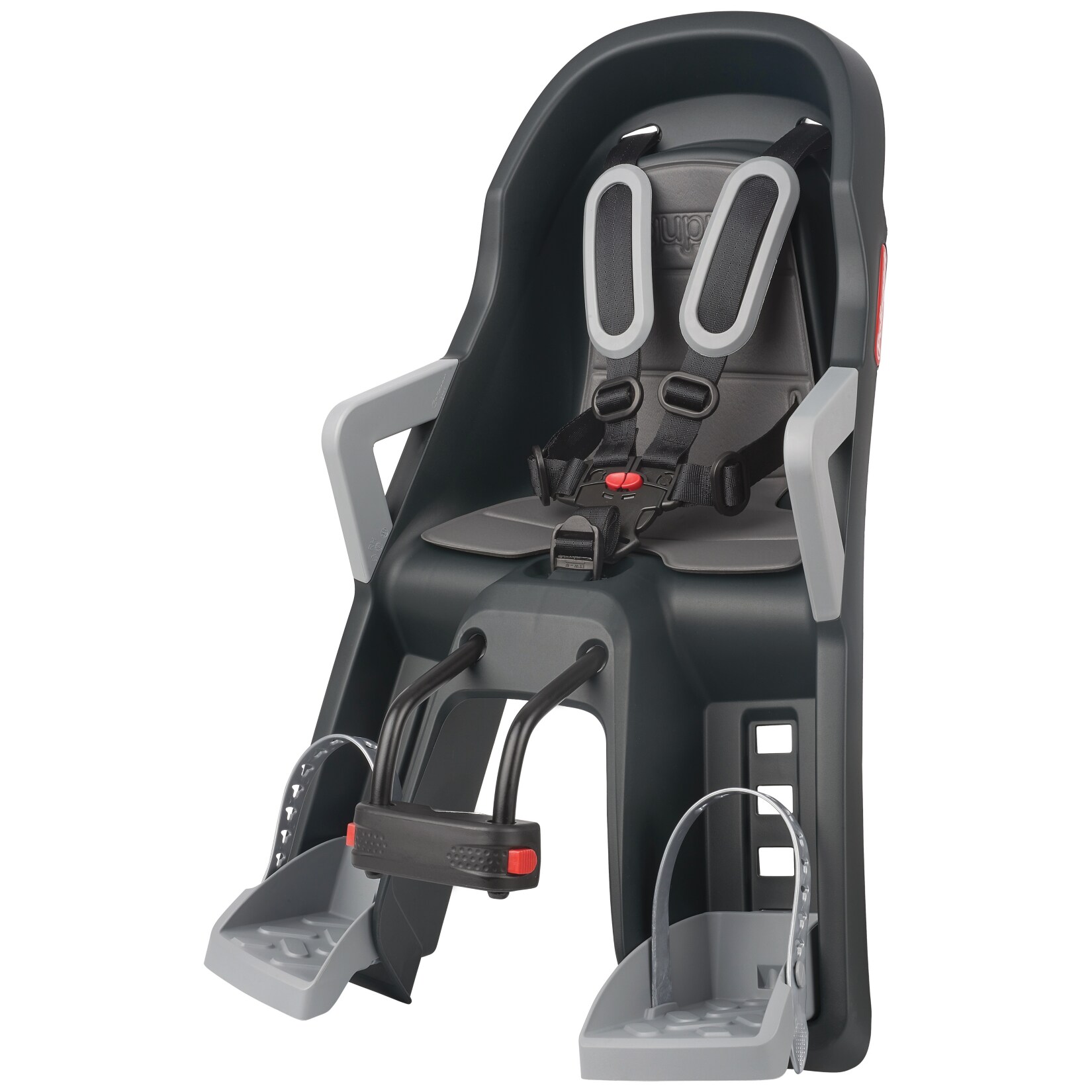 Kindersitz GUPPY (Mini), dunkelgrau/grau zur Befestigung am Steuerrohr - Bild 1