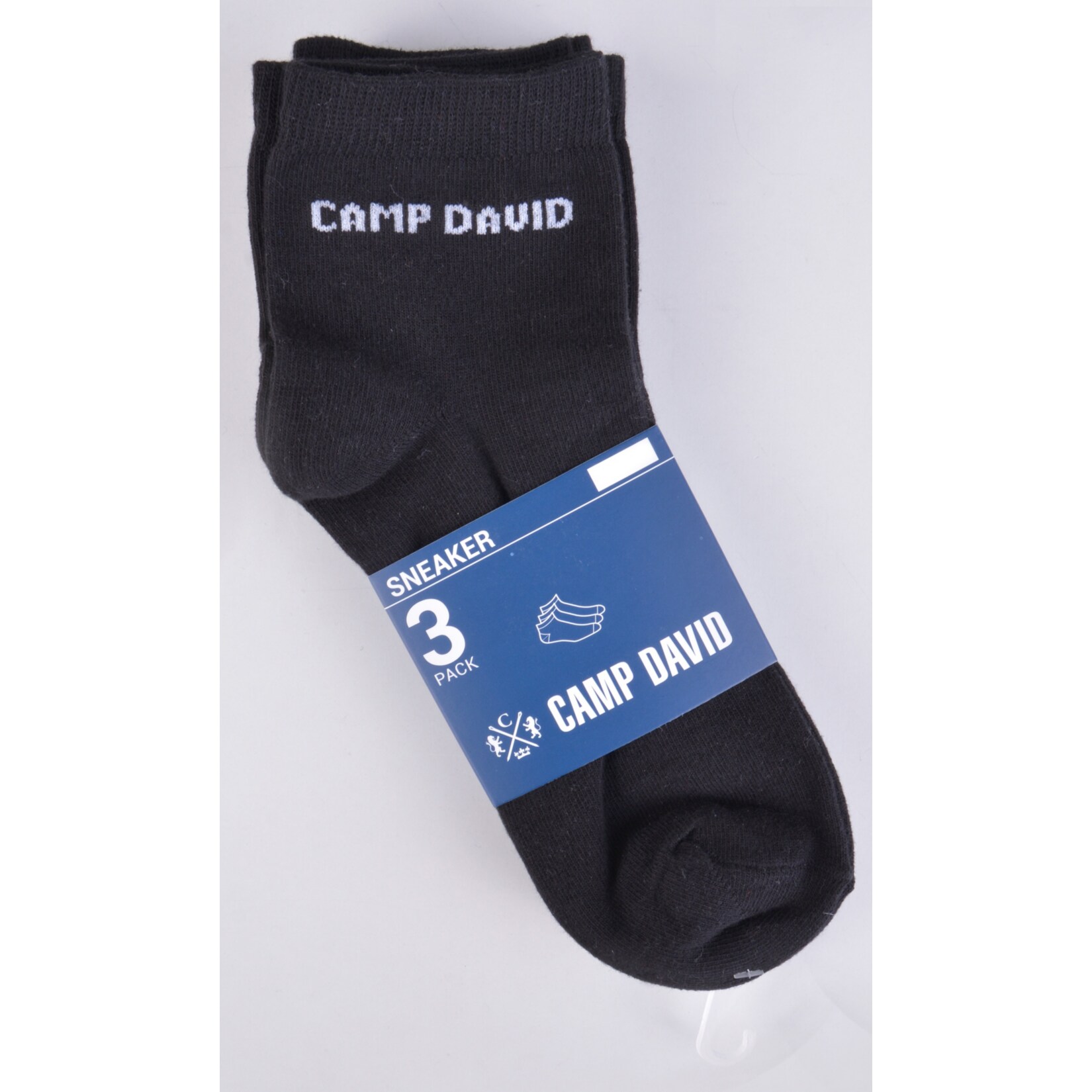 Camp David Sneaker 3er Pack schwarz Gr. 39/42 - Bild 1