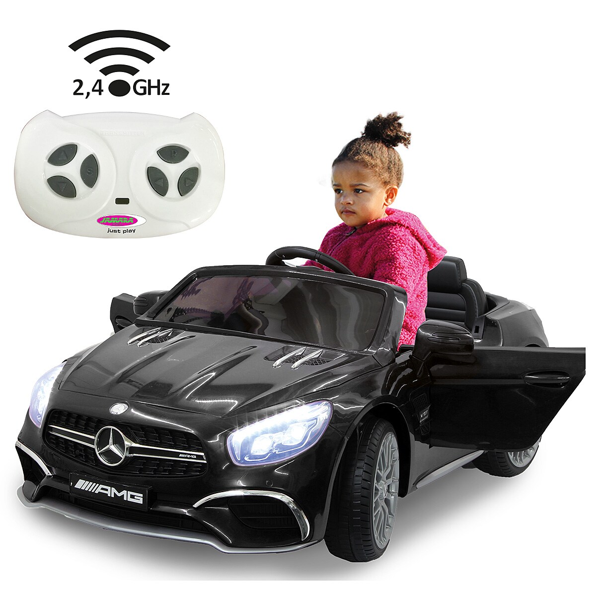 Jamara Ride-on Mercedes-Benz SL 65 AMG 2,4 GHz 12Vschwarz | 04042774441098