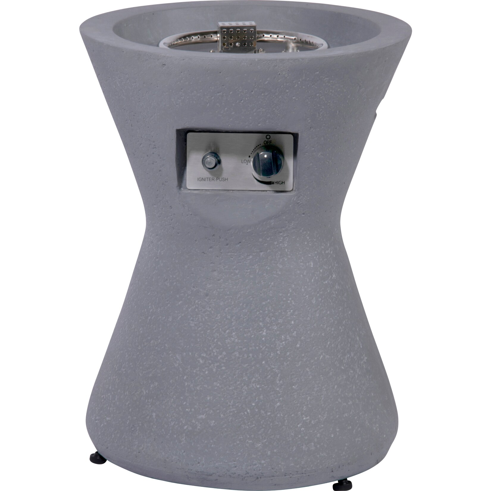 Dobar 35439e Outdoor Lava-Ofen „Conico“, konisch | 04055894354391