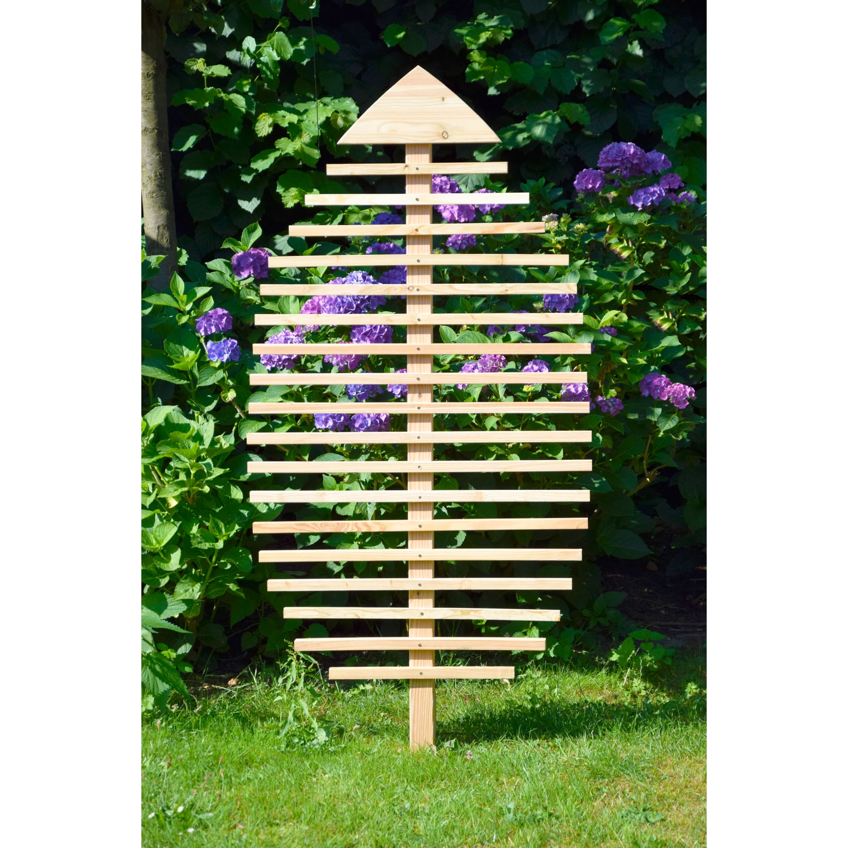 Dobar 58211e Gro&szlig;e Rankhilfe in Blattform "fagus" - Bild 1